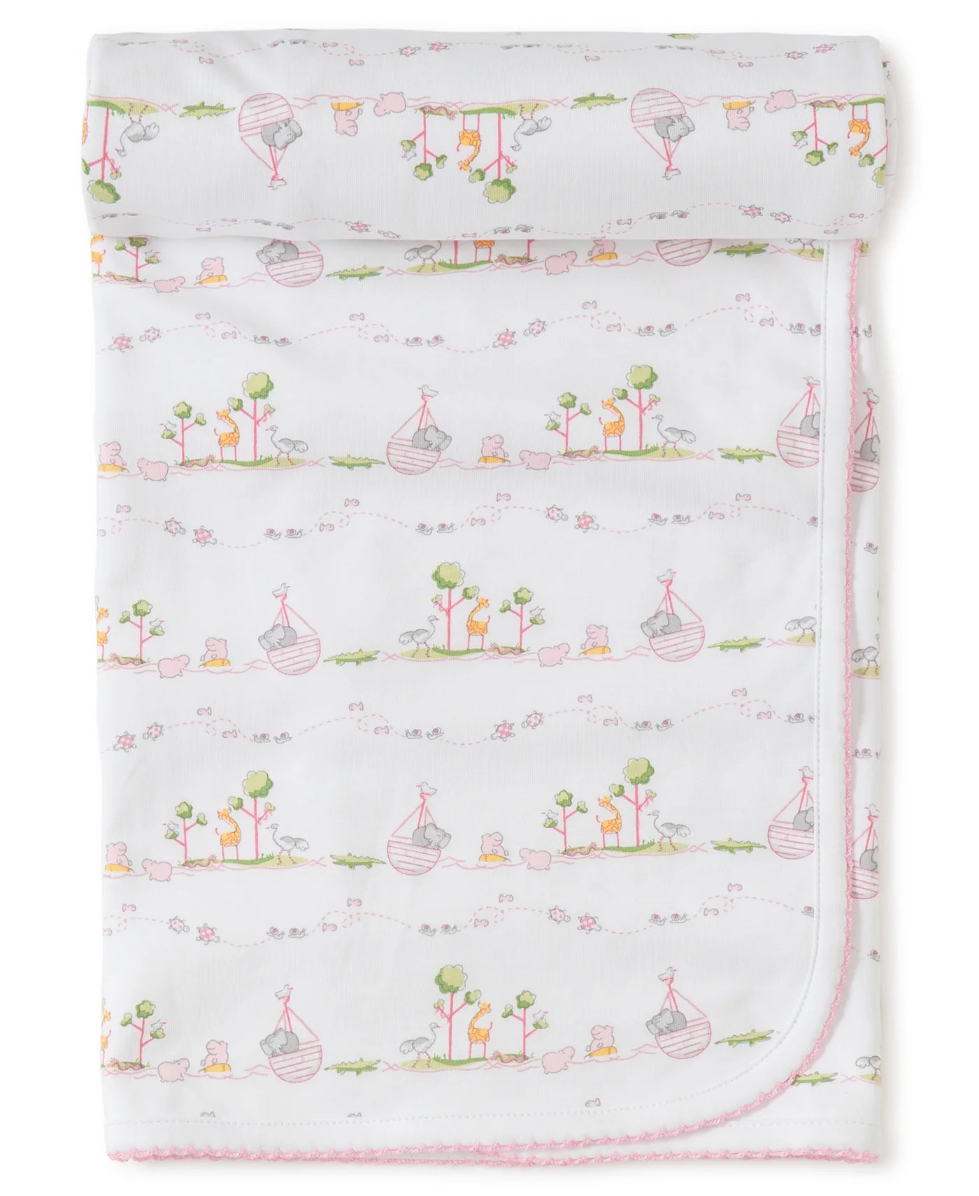 Kissy Noah's Ark Blanket