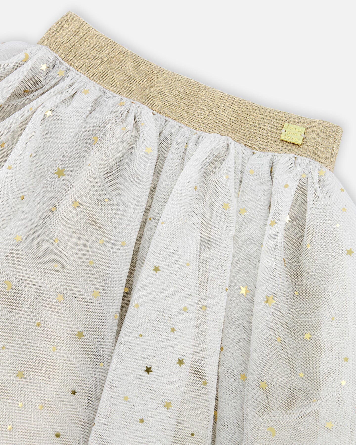 Gold Glittering Celestial Tulle Skirt