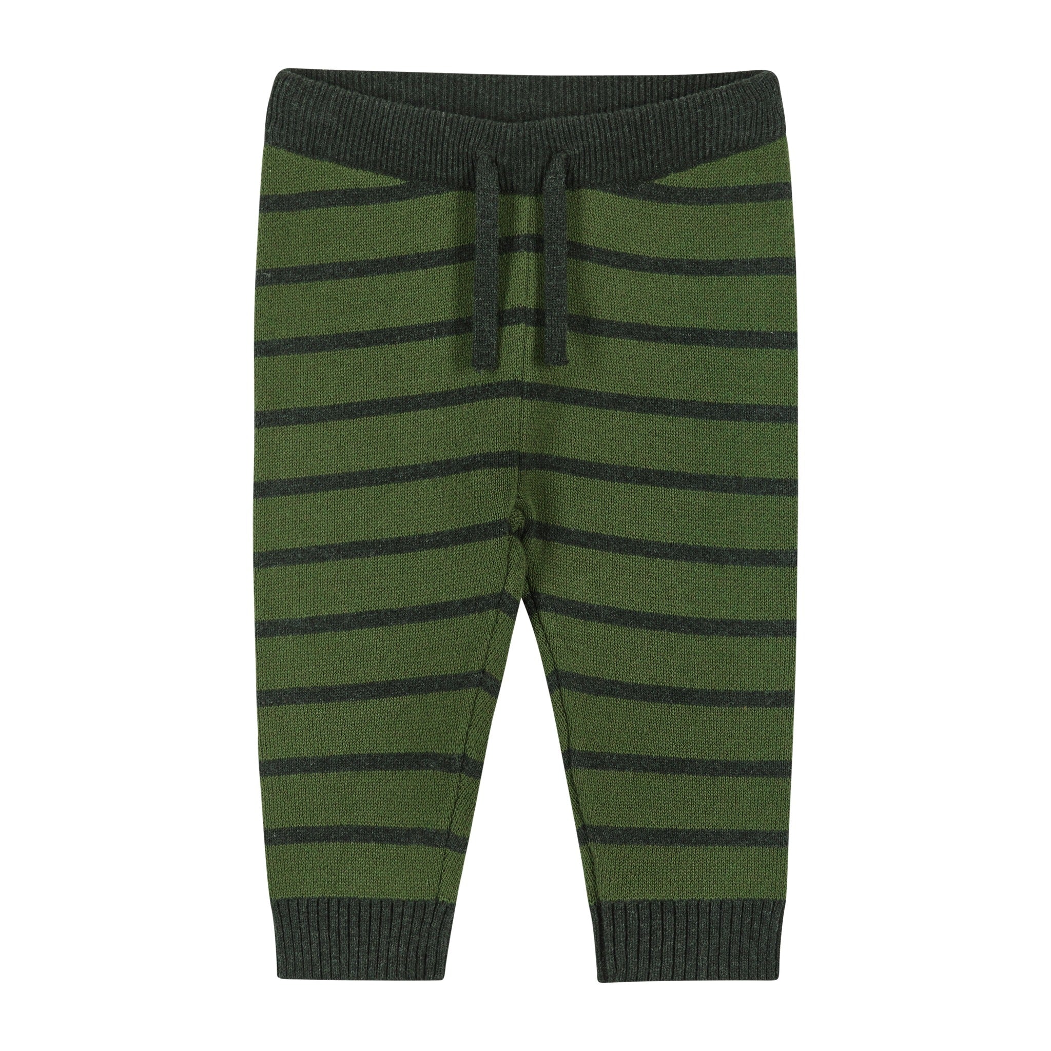 Olive Porcupine Stripe Sweater 2pc Set