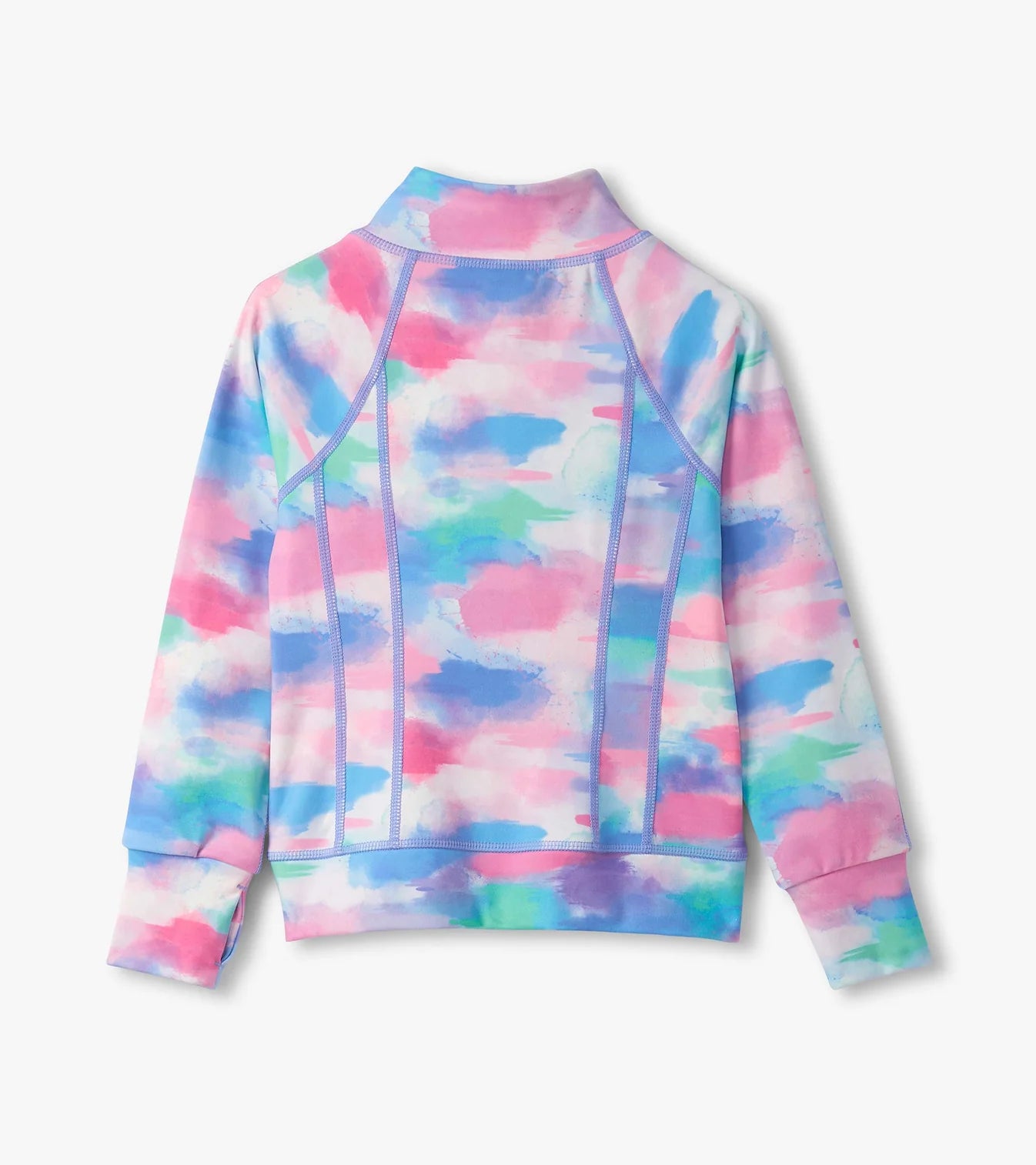 Sunset Tie Dye Zip Jacket