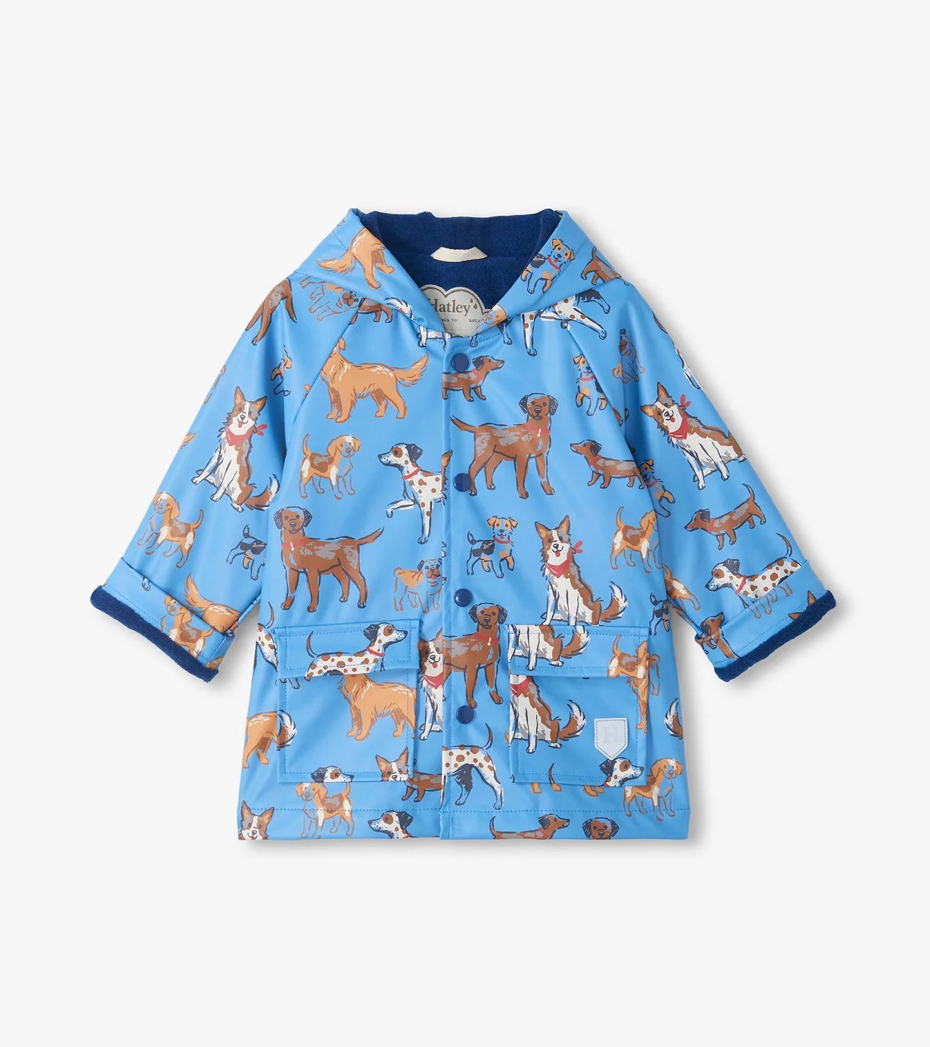 Little Pups Snap Raincoat
