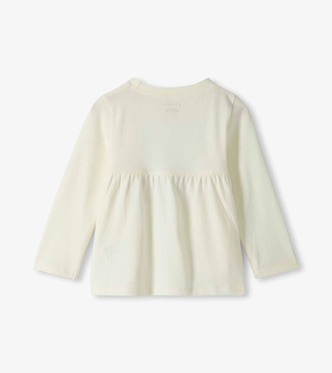Ornament Bow Gathered Back Tee