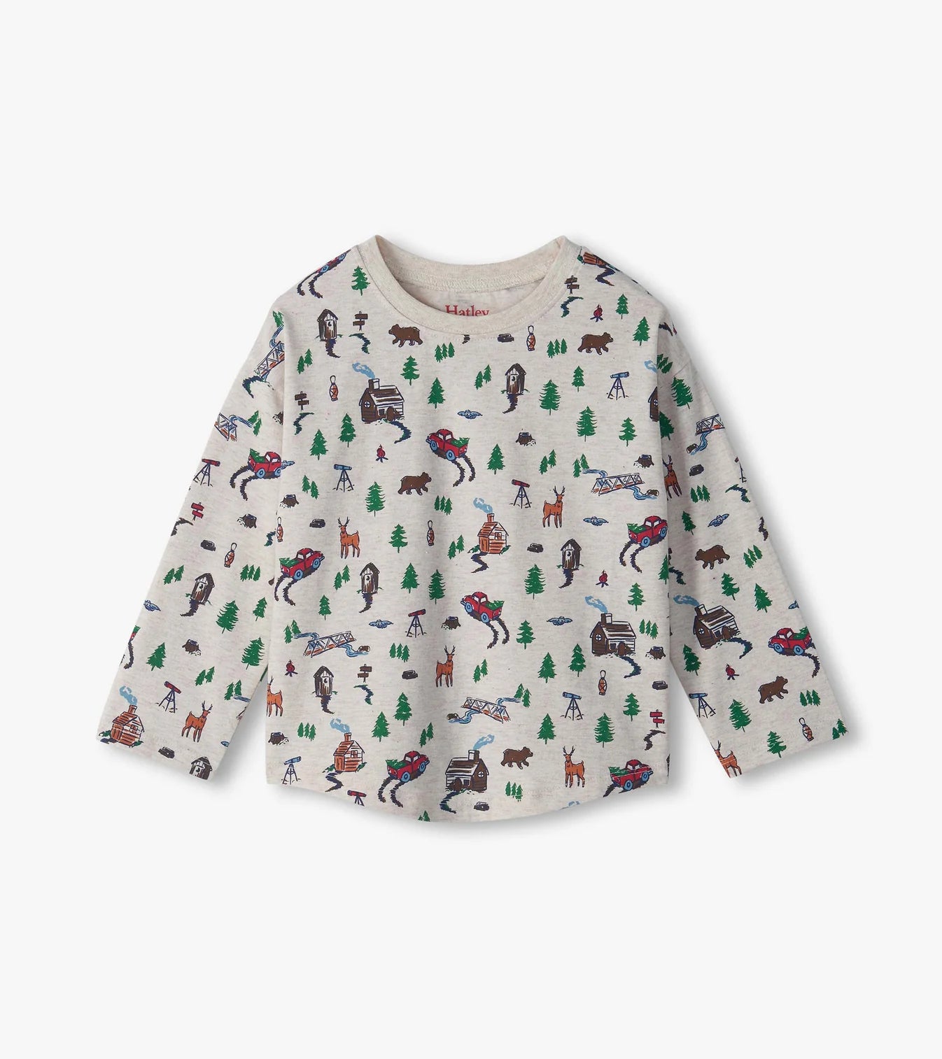 Forest Adventure Tee and Quilted Jogger Set