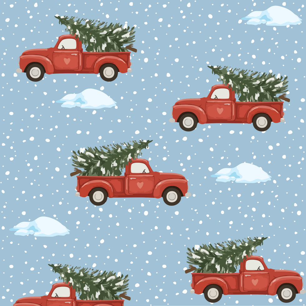 "Pick-Up" The Tree PJ Set