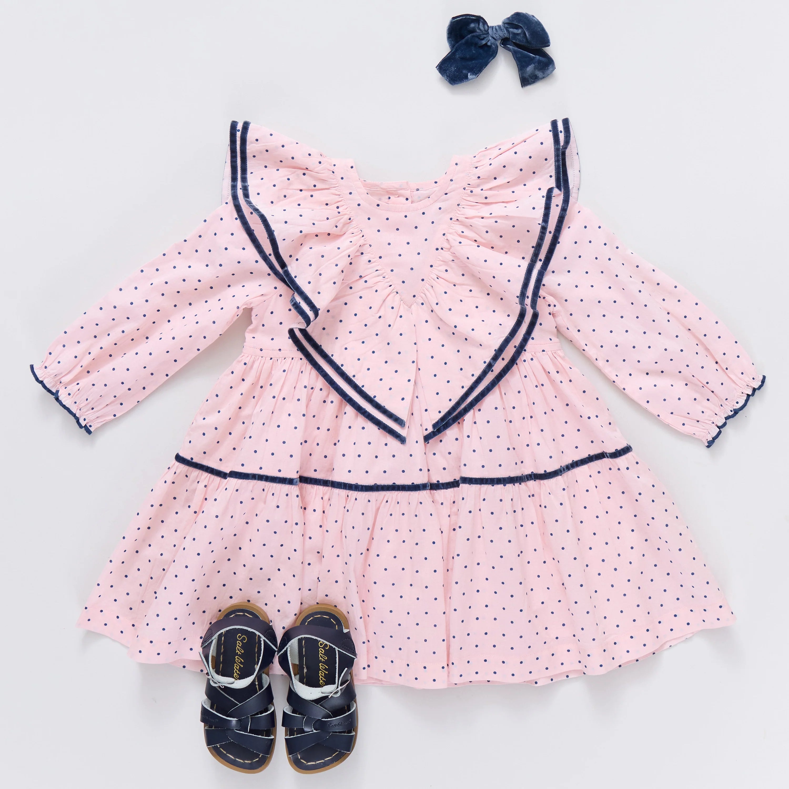 Raphaela Dress Strawberry Cream Polka Dot