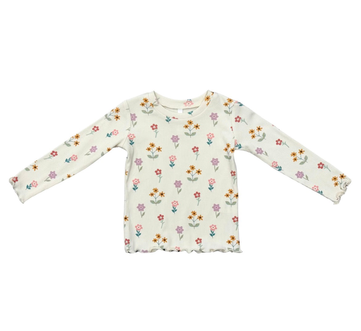 Meadow Bloom Tee and Cargo Pant Set