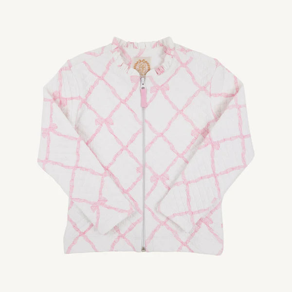 TBBC Quilted Georganna Jacket Belle Meade Bow