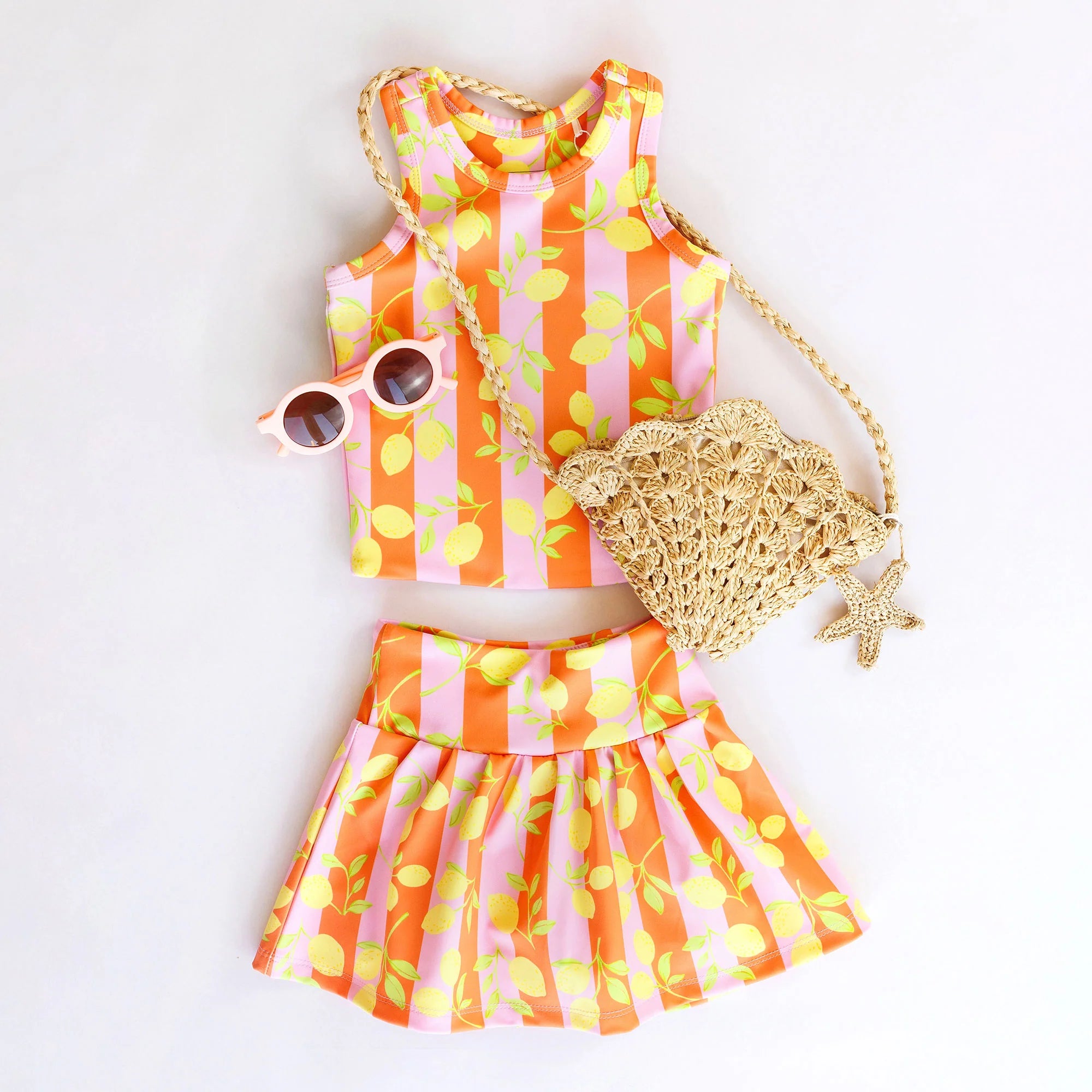 Sarah Set - Pink Lemons
