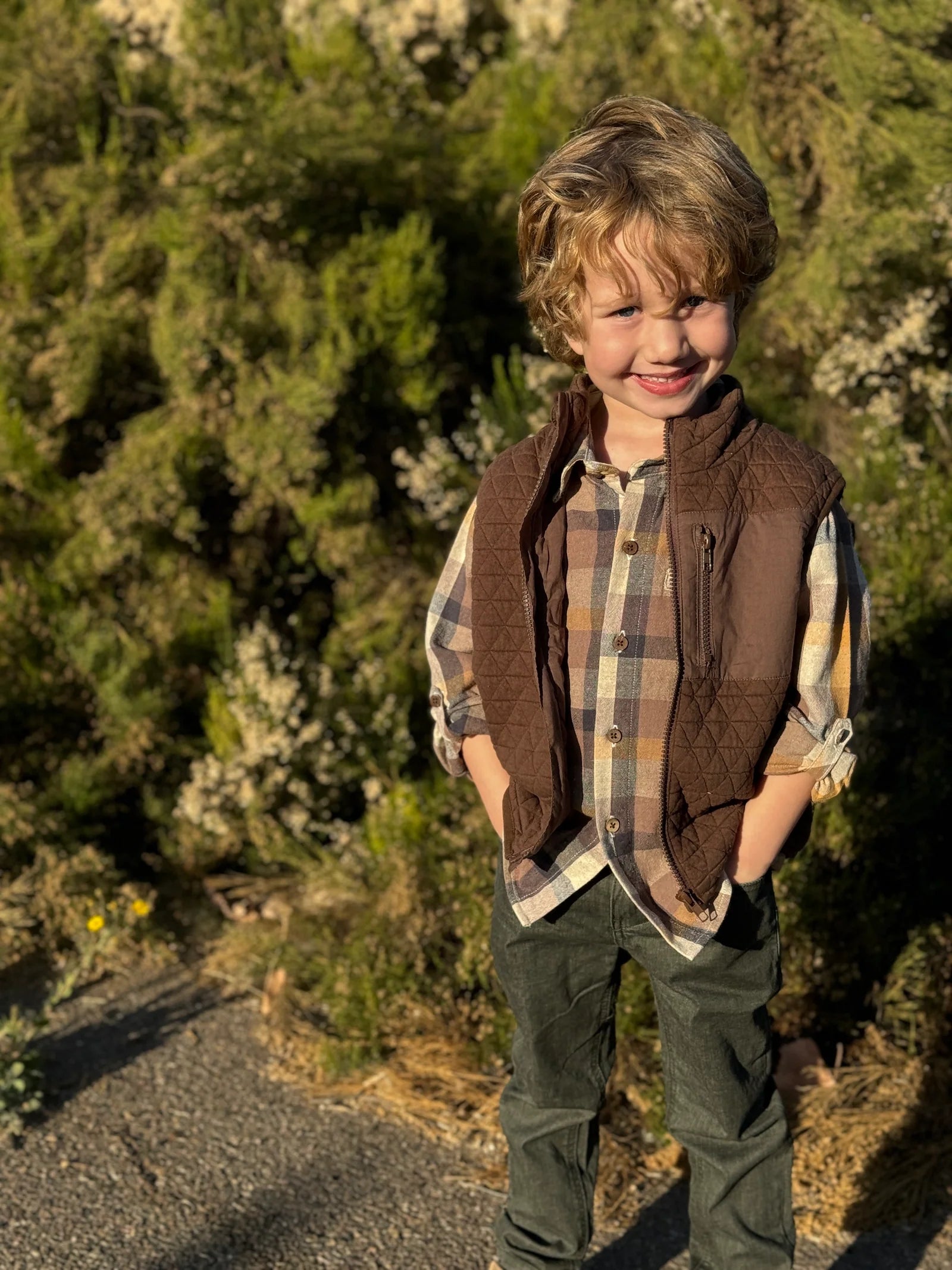 Brown Hunter Vest