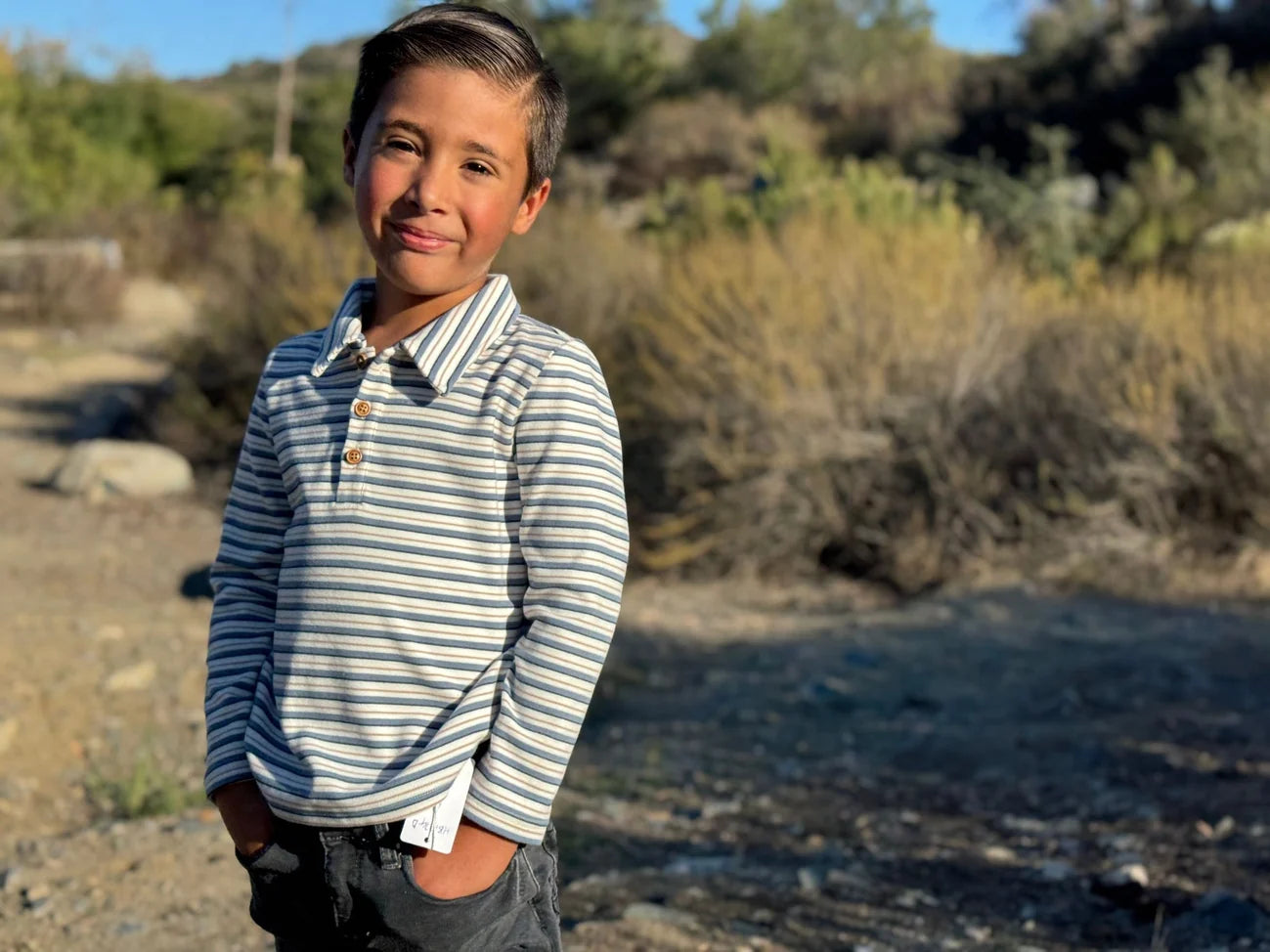 Striped Buggle Polo