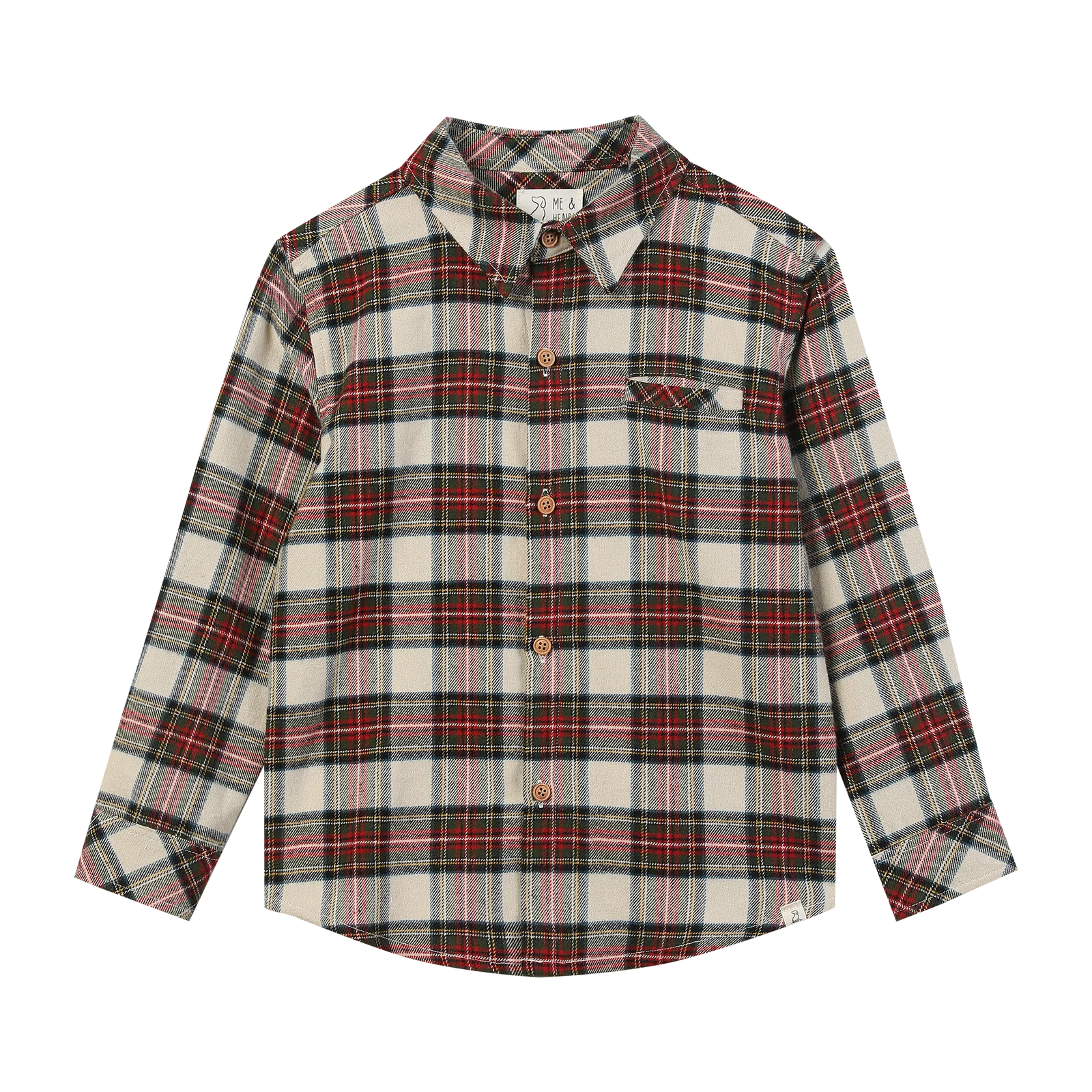 Atwood Red and Green Plaid Shirt