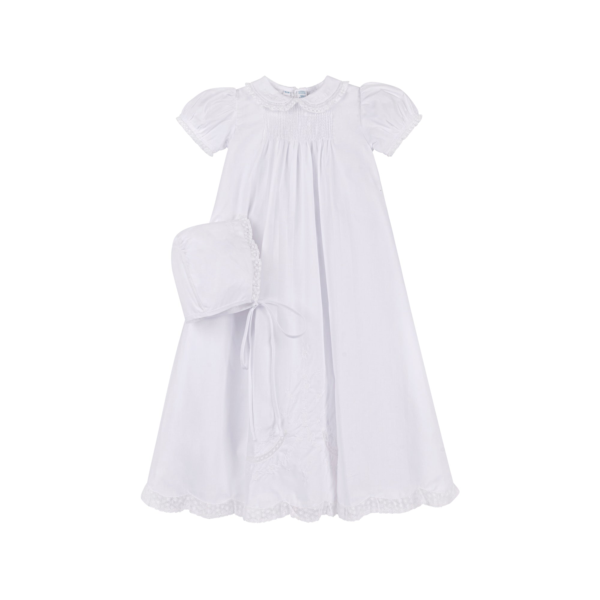 Feltman White Ruffle Lace Collar Set