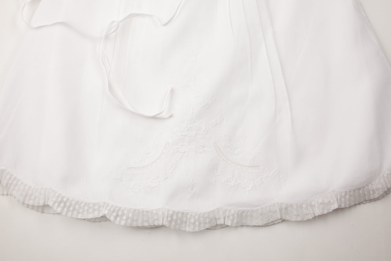 Feltman White Ruffle Lace Collar Set