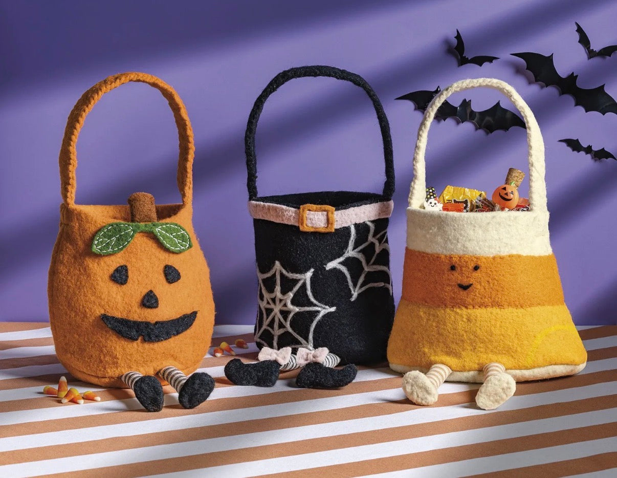 Felt Halloween Bucket
