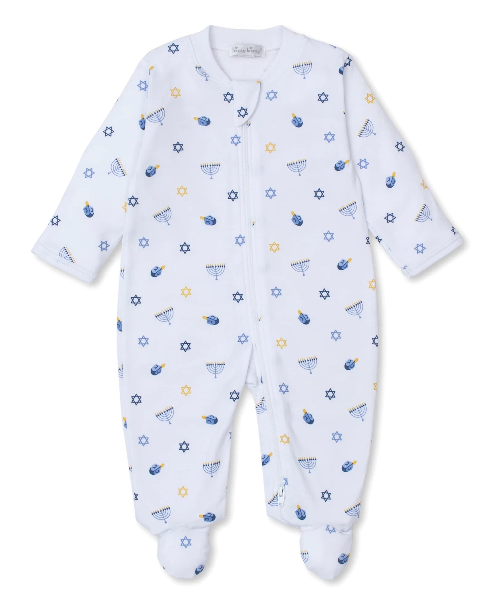 Kissy My First Hanukkah Footie
