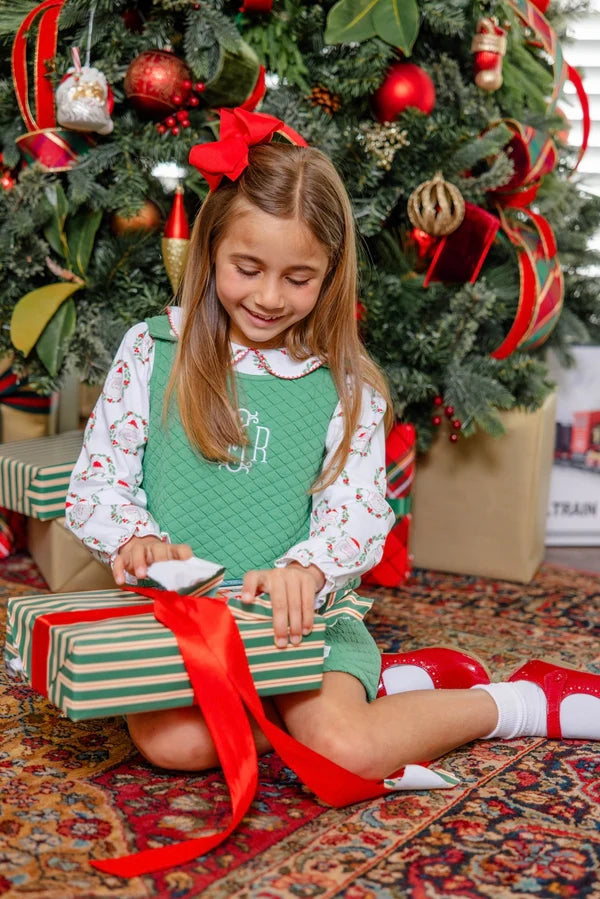 TBBC Quilted Julia Jumper Kiawah Kelly Green