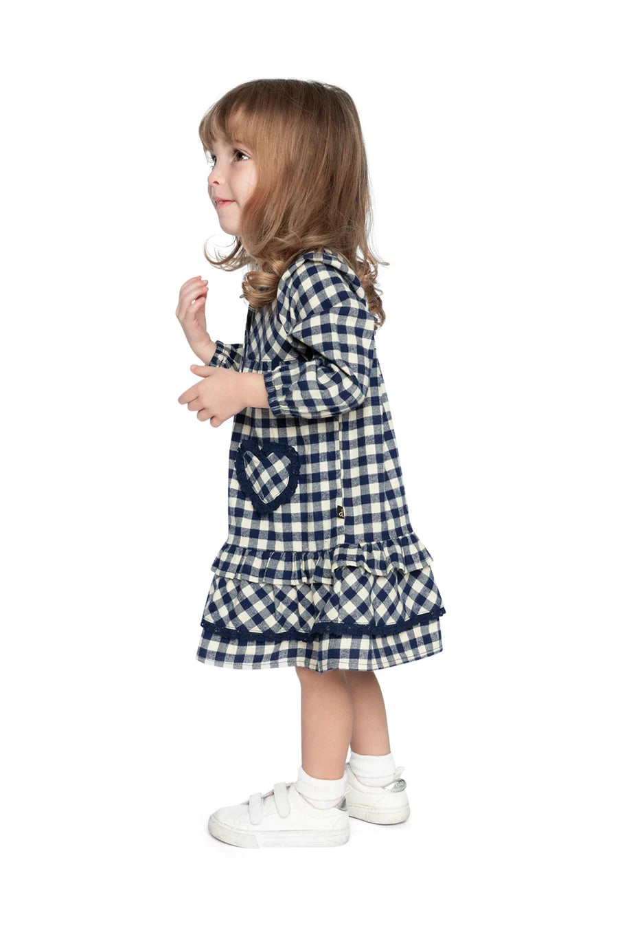 Heart Pocket Shirt Dress