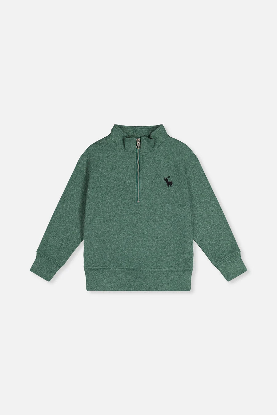 Green Half Zip Sweater