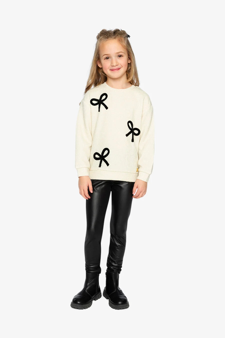 Sweatshirt with Bows