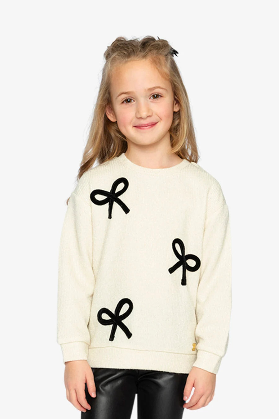 Sweatshirt with Bows