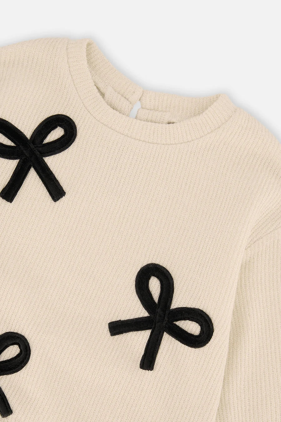 Sweatshirt with Bows