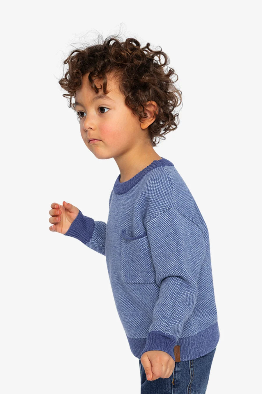Blue Mix Sweater