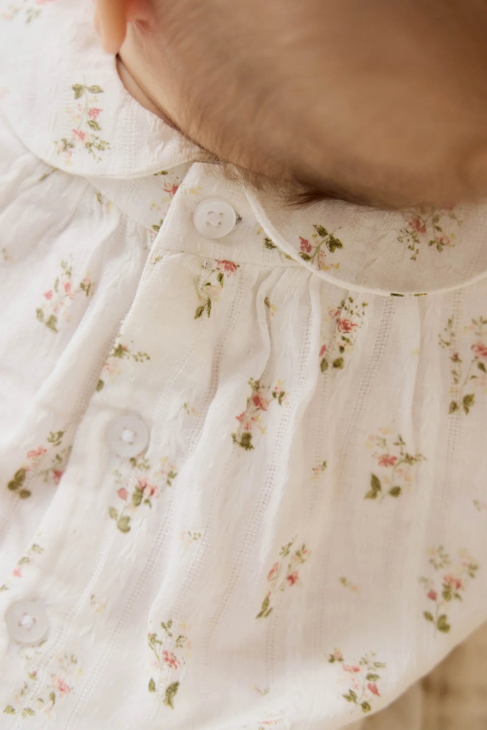 Josepha Egret Floral Playsuit