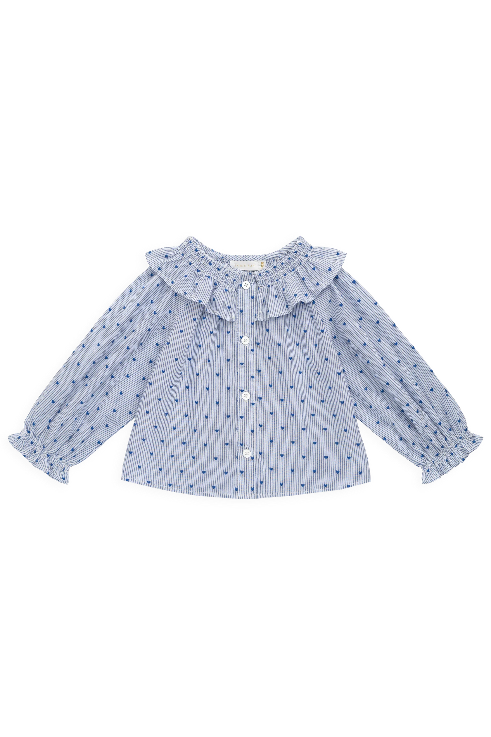 Indigo Stripe Bellamy Blouse