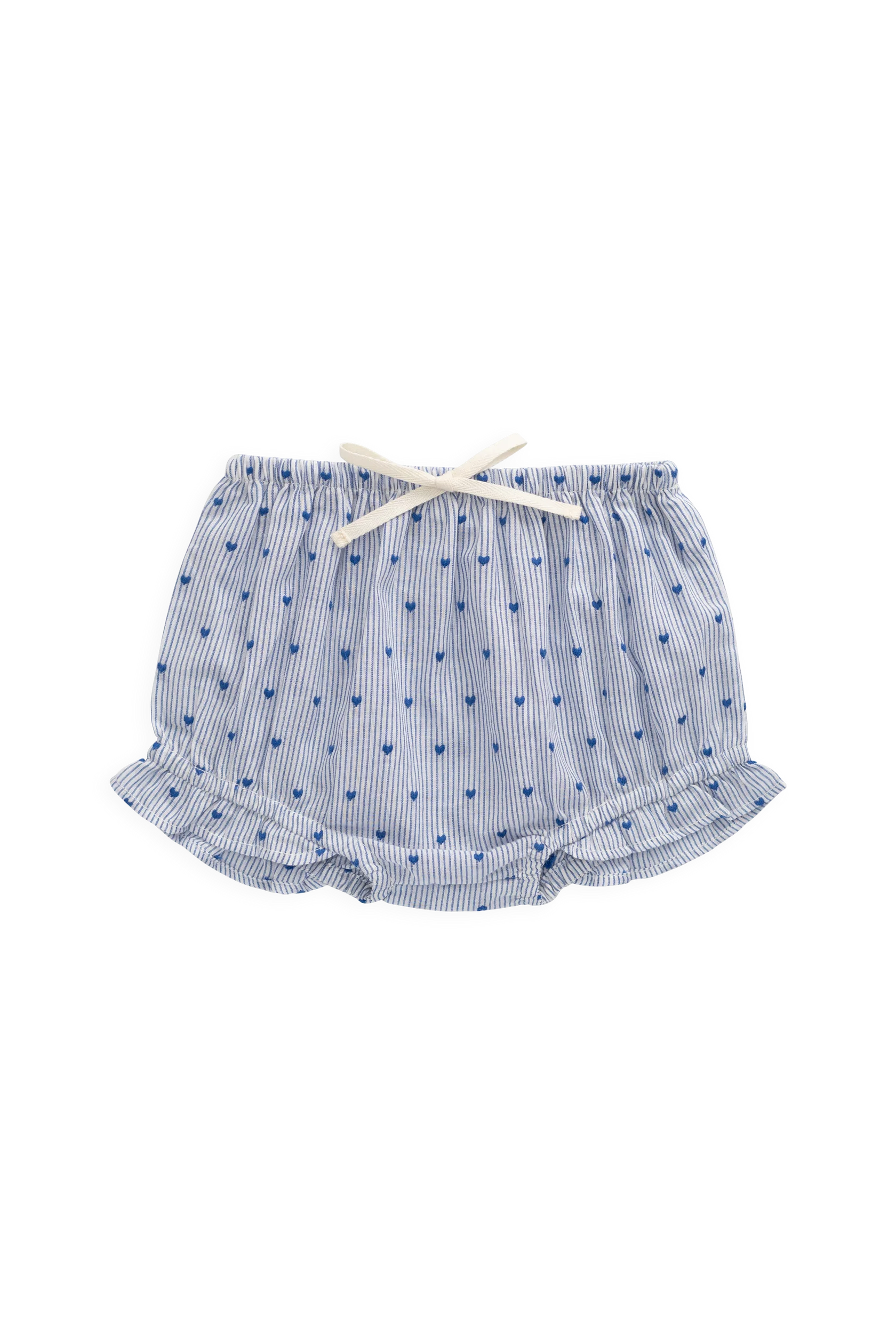 Indigo Stripe Bellamy Blouse and Bloomer Set