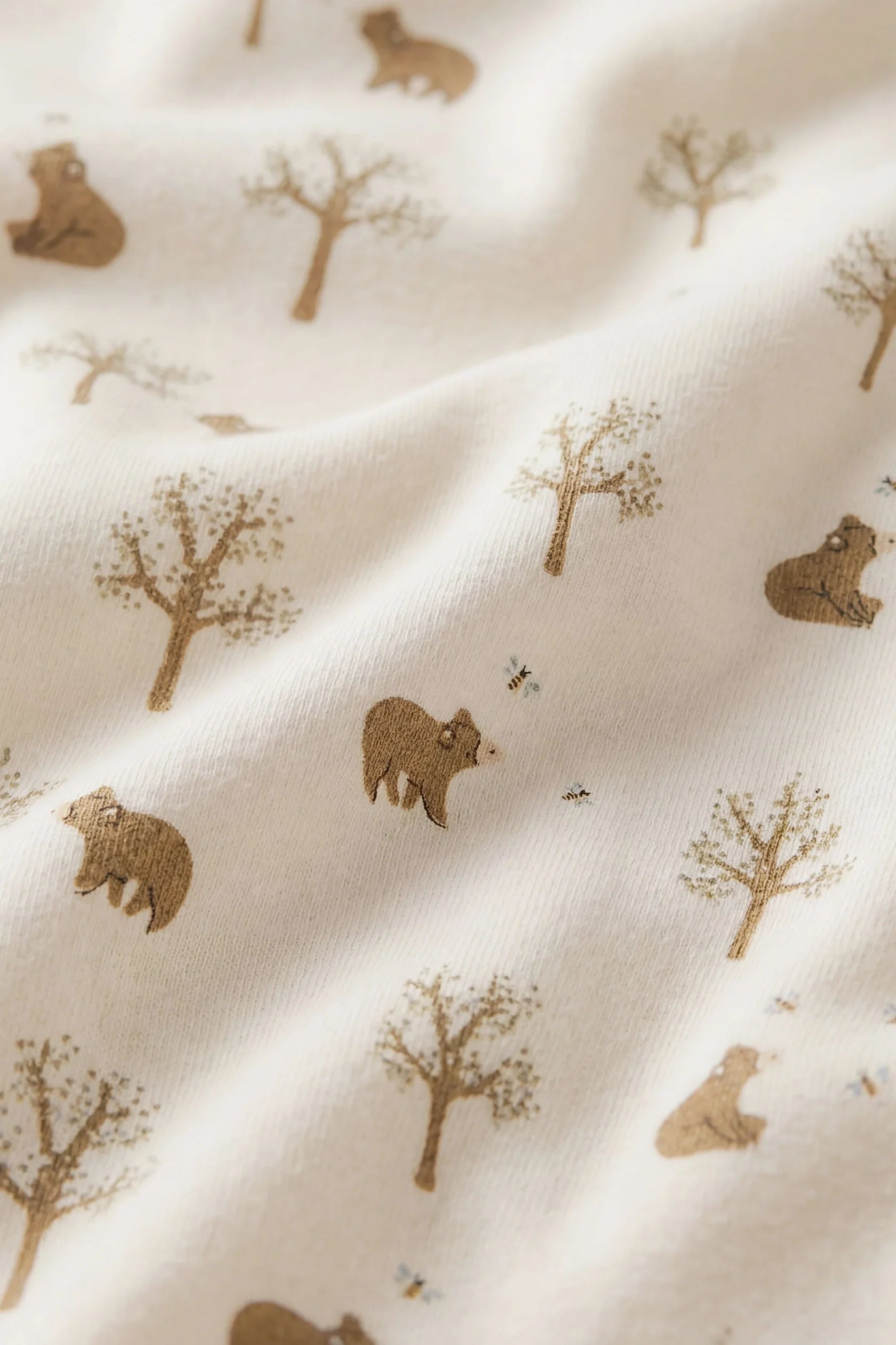 Honey Bear Snap Footie