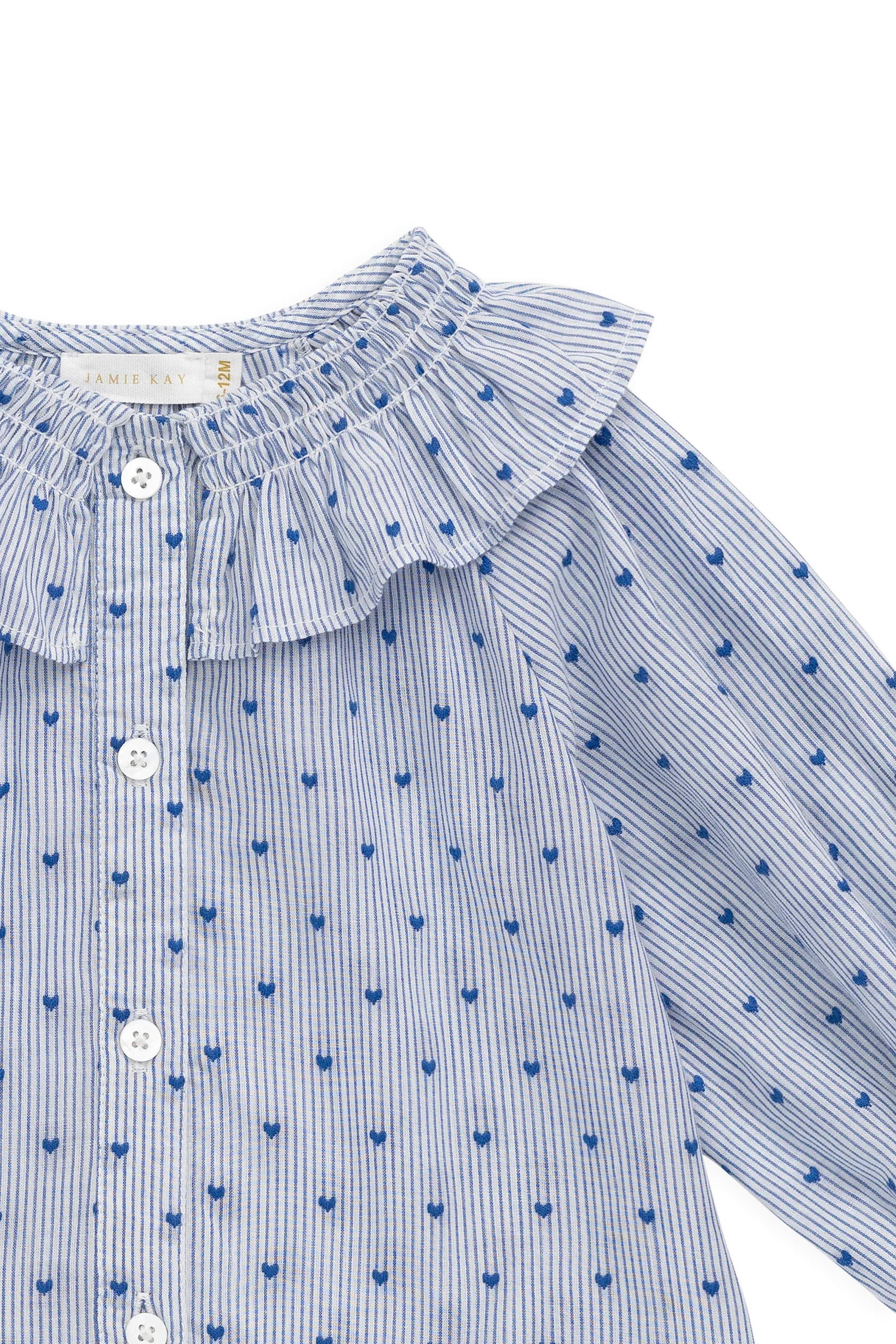 Indigo Stripe Bellamy Blouse