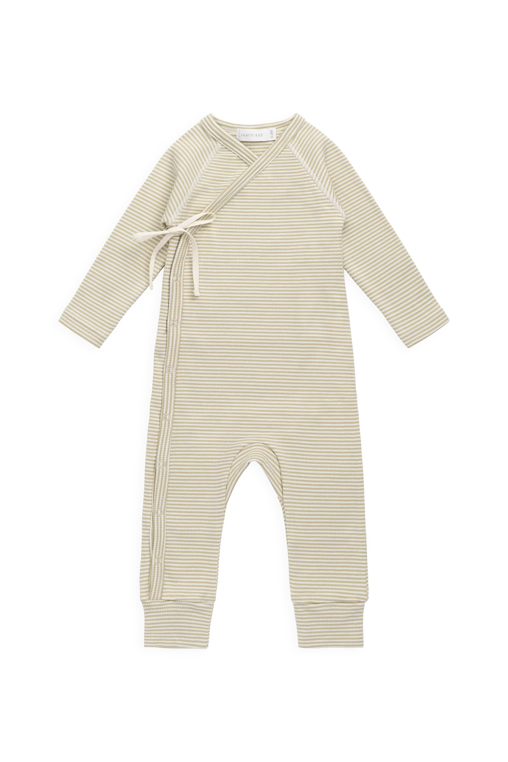 Striped Kimono Playsuit