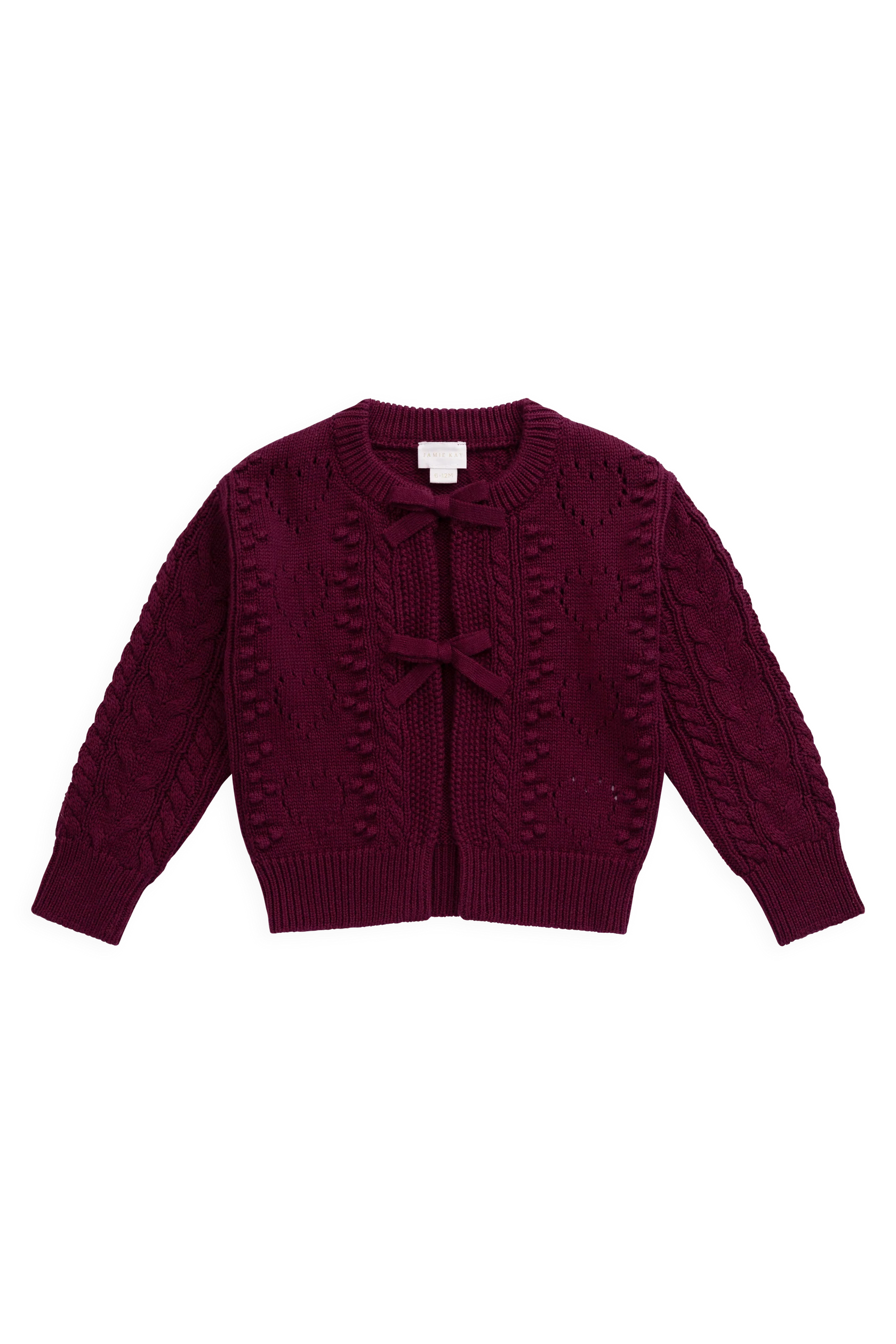 Mulberry Wood Knitted Cardigan