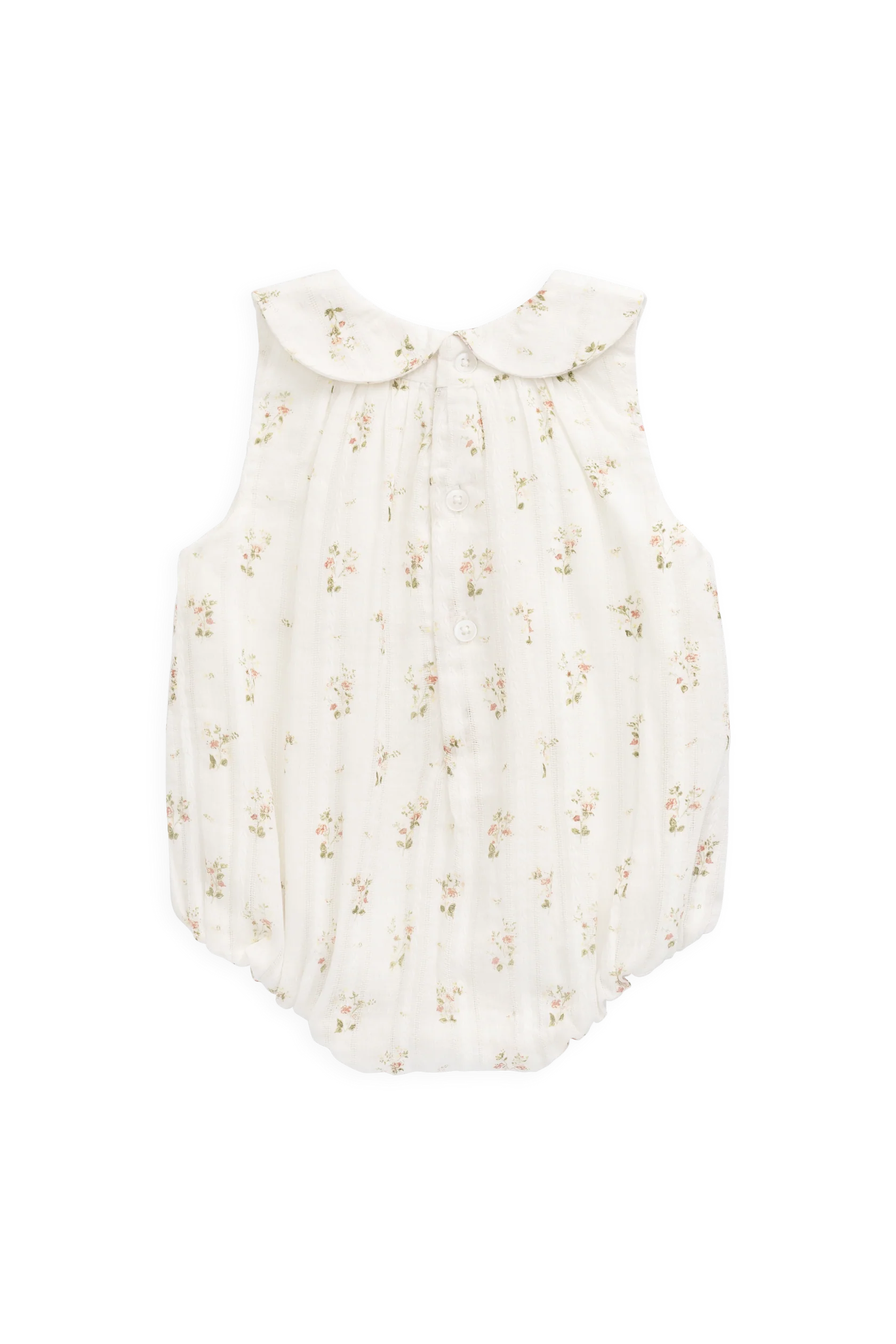 Josepha Egret Floral Playsuit