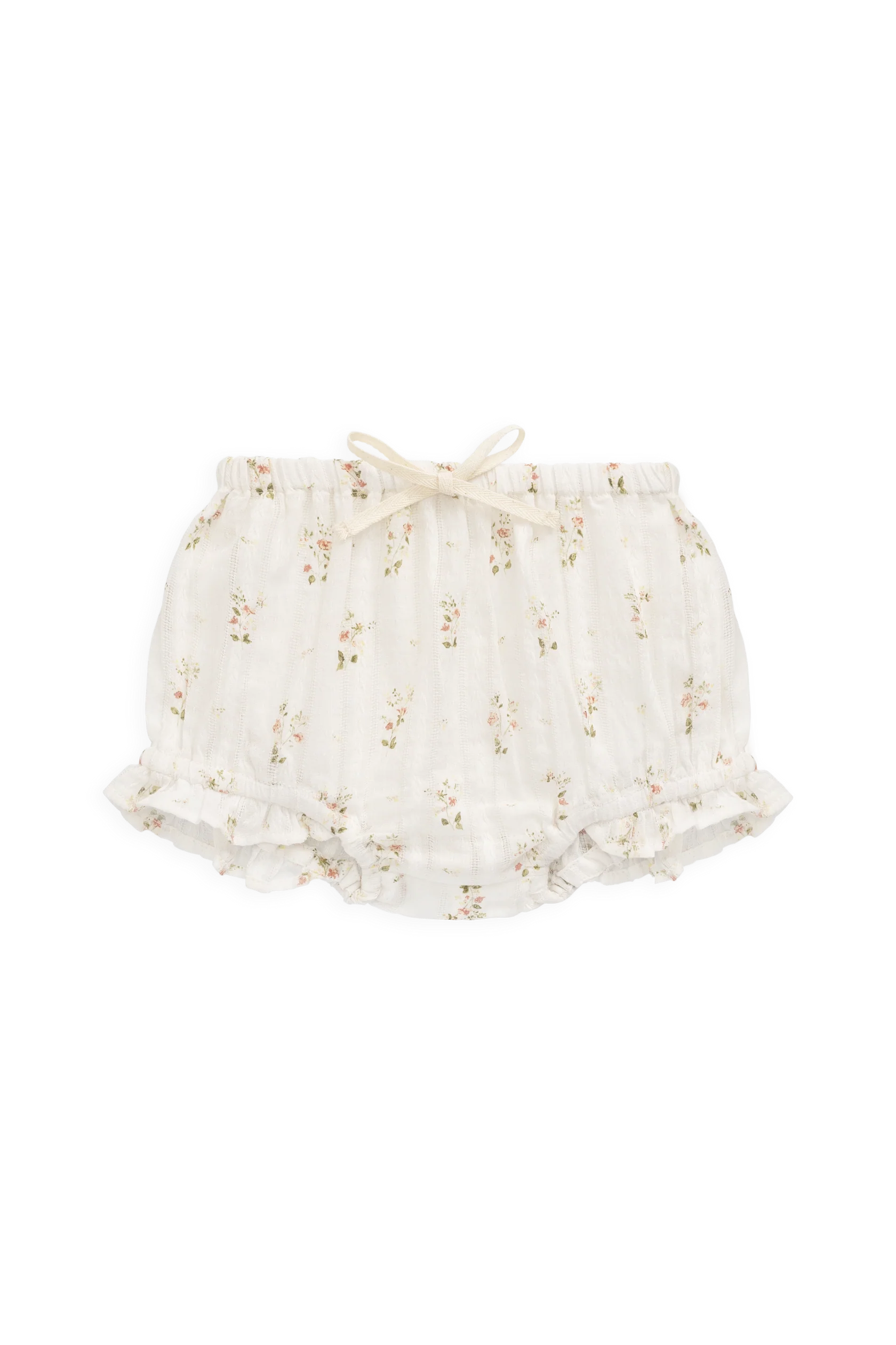 Josepha Egret Floral Top and Bloomer Set