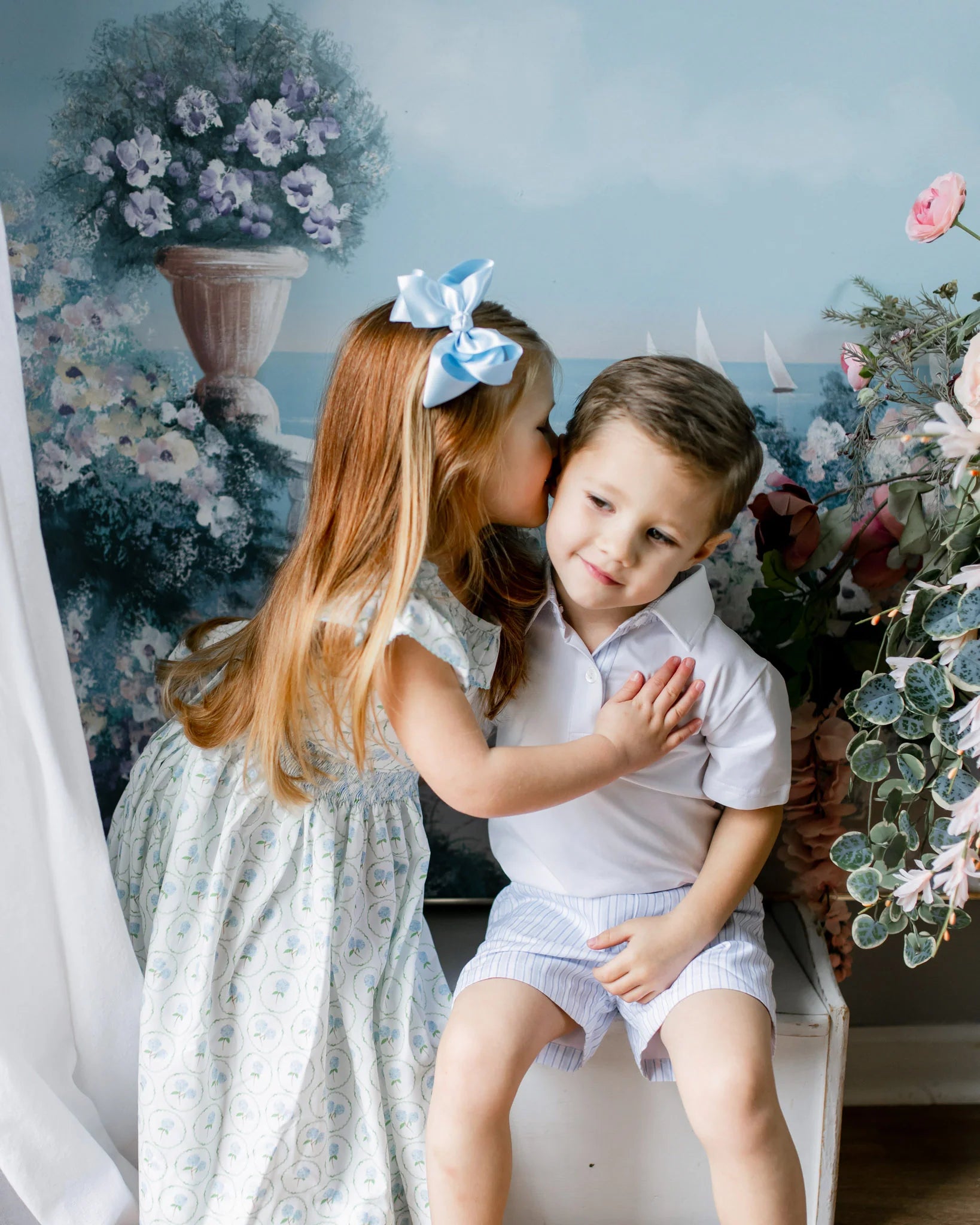 Easter Toile Short Set