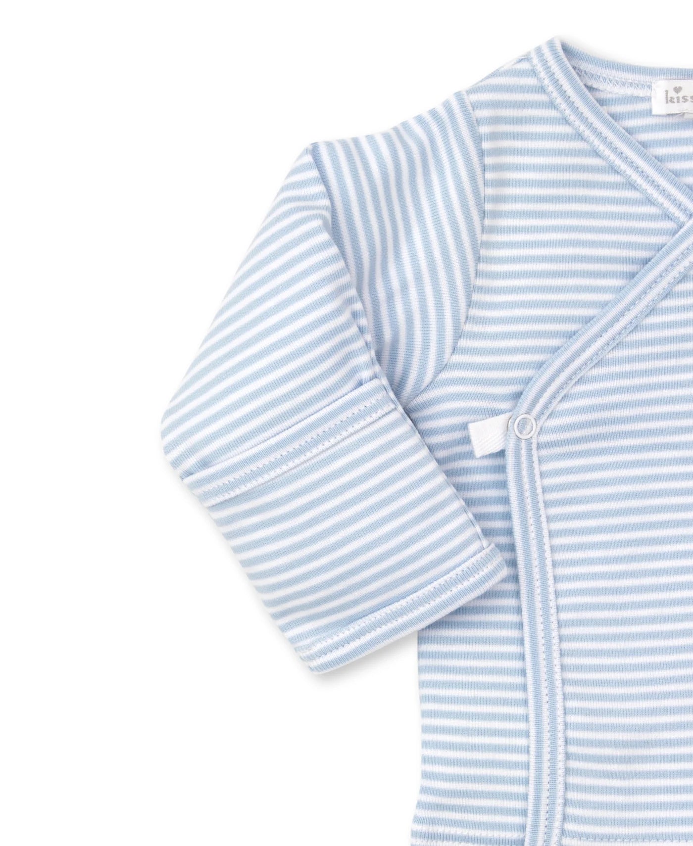 Kissy Lt Blue Striped Pant Set