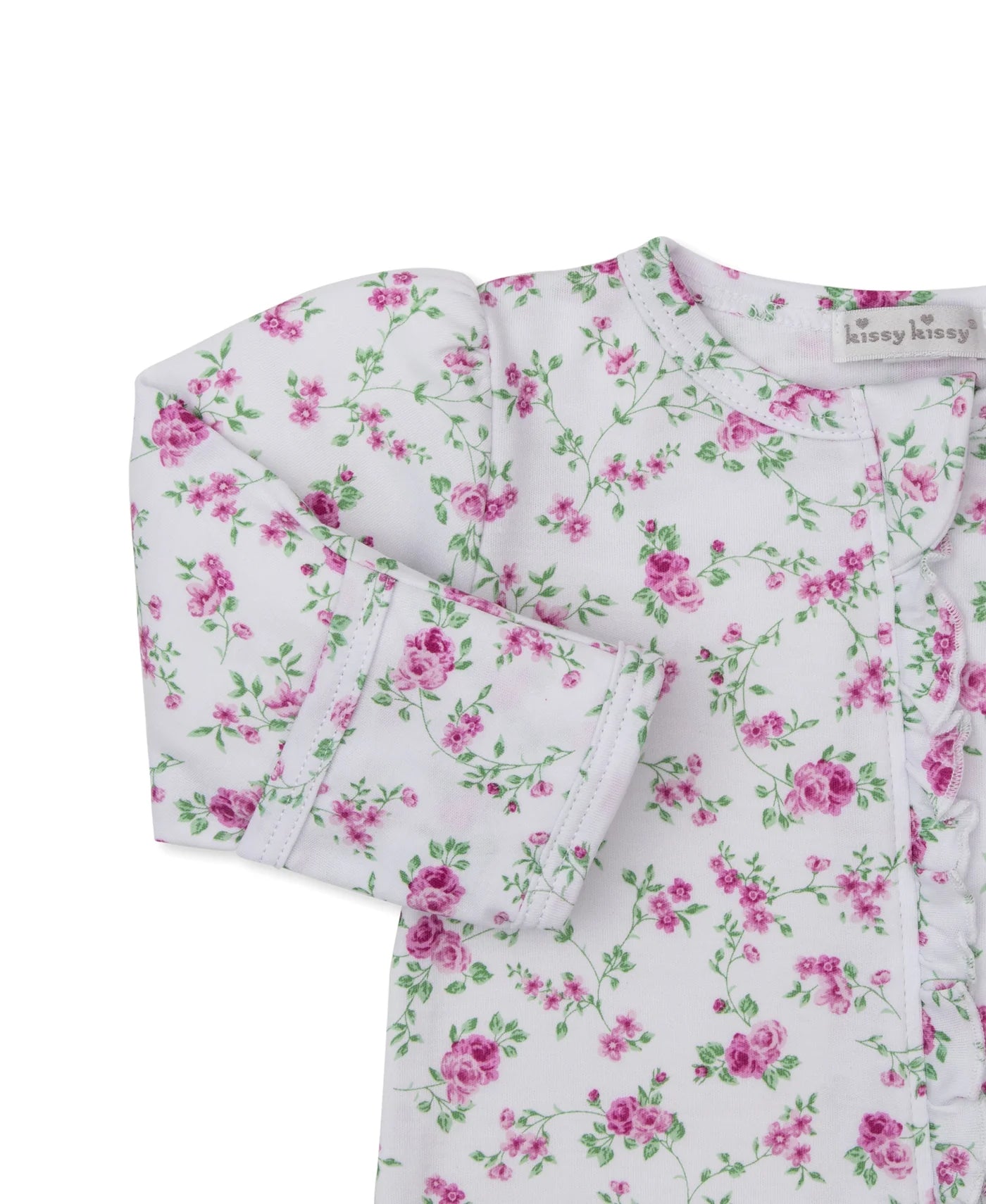 Victorian Roses Zip Footie