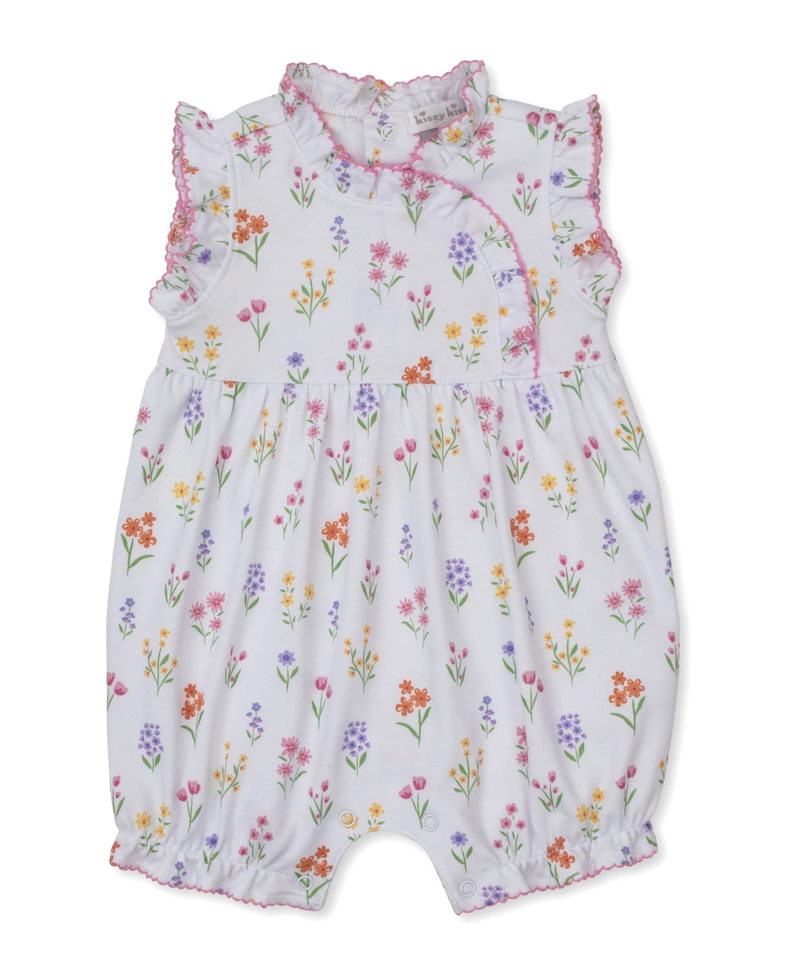 Summer Wildflowers Sleeveless Playsuit