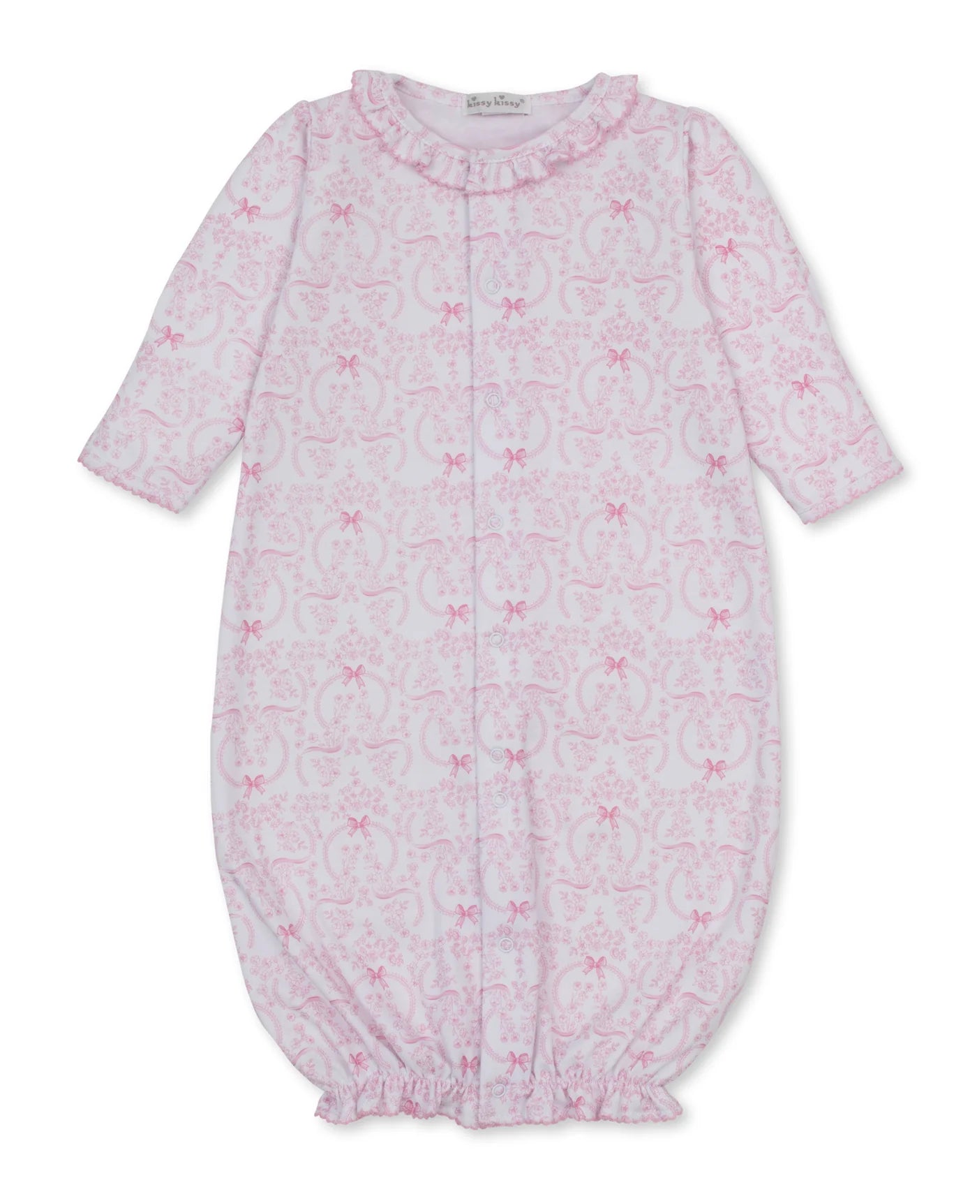 Kissy Delicate Blooming Bows Conv Gown