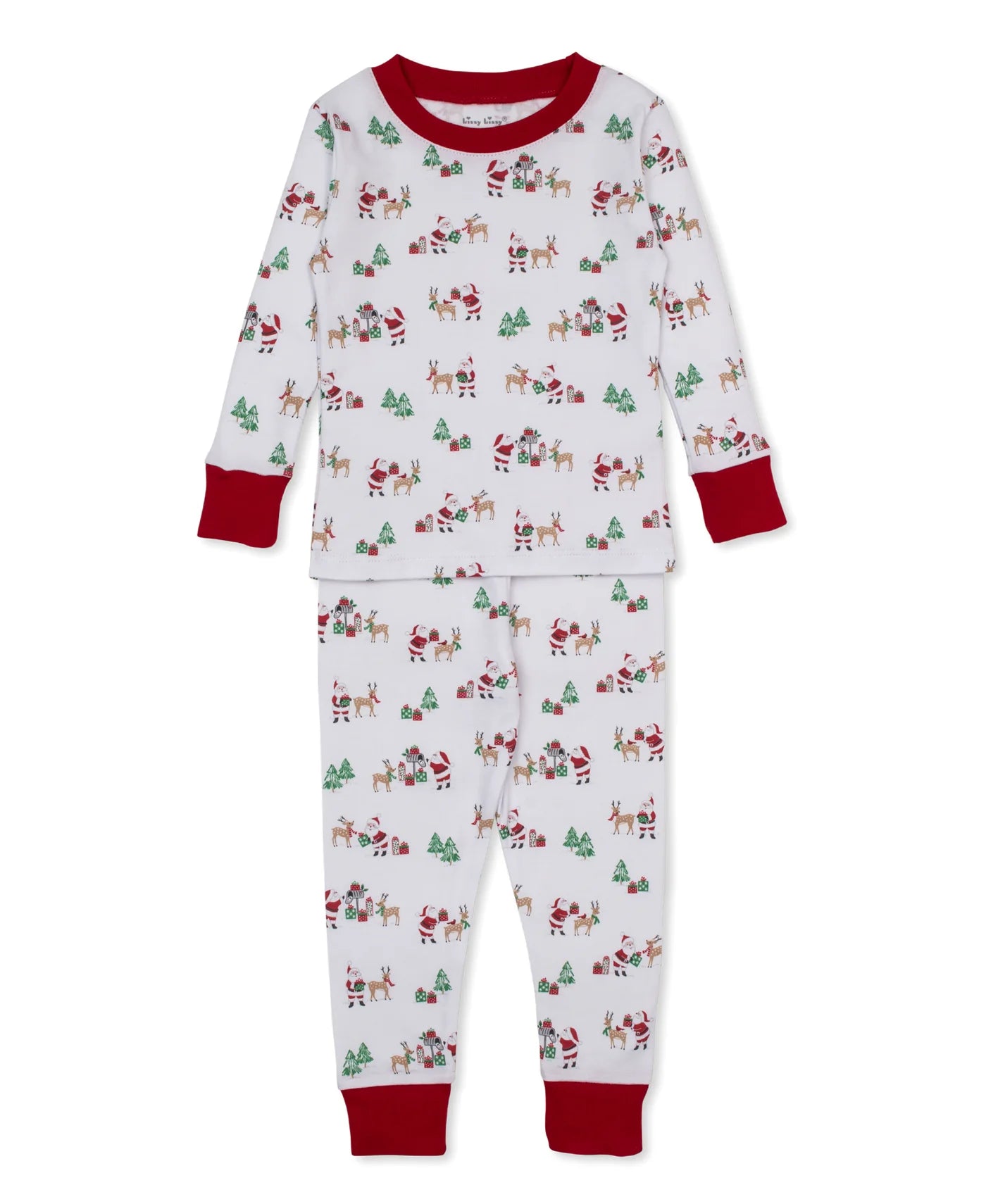 Kissy North Pole Reindeer Pajama Set