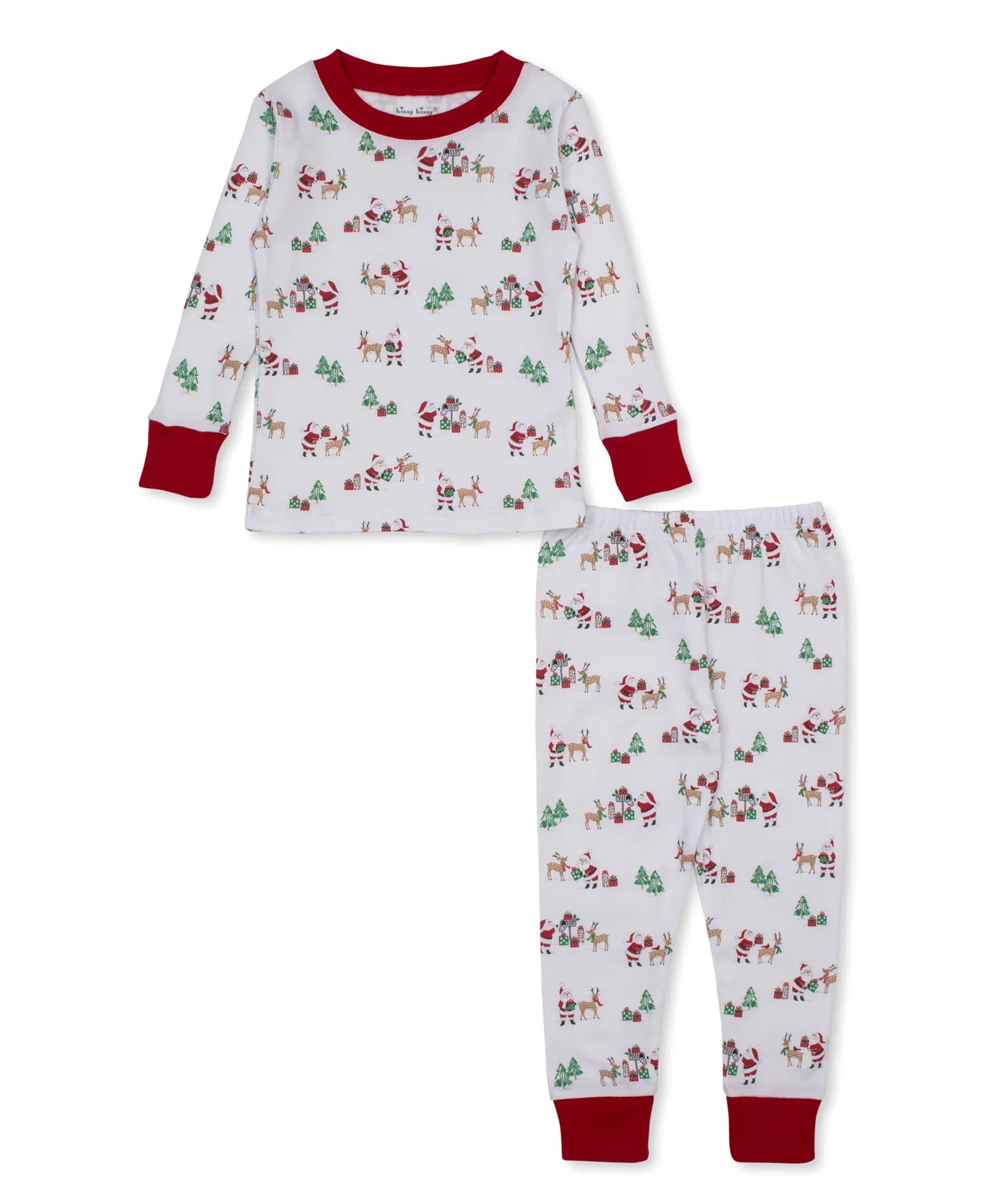 Kissy North Pole Reindeer Pajama Set