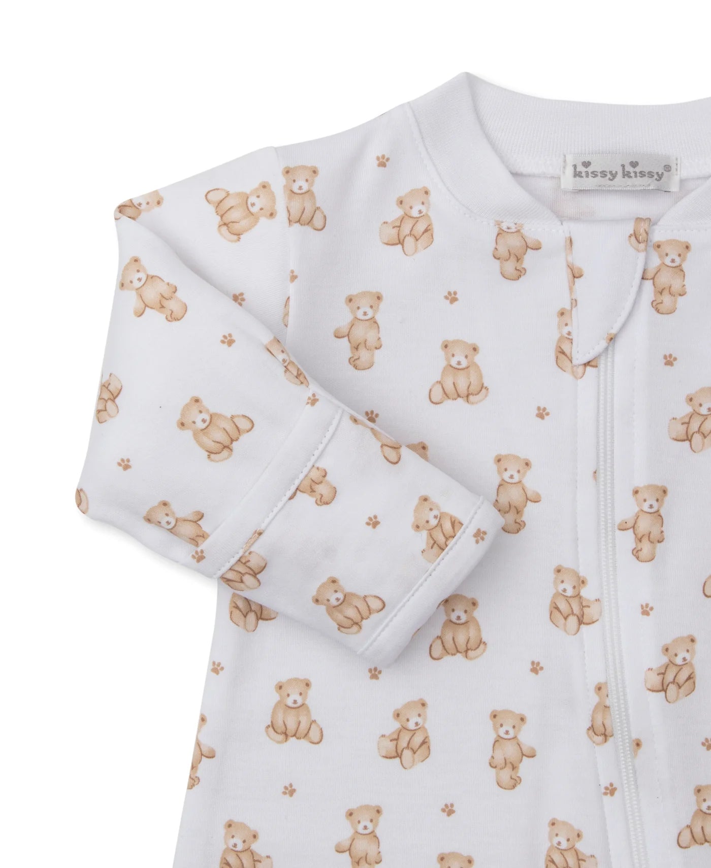 Teddy Bear Time Print Footie