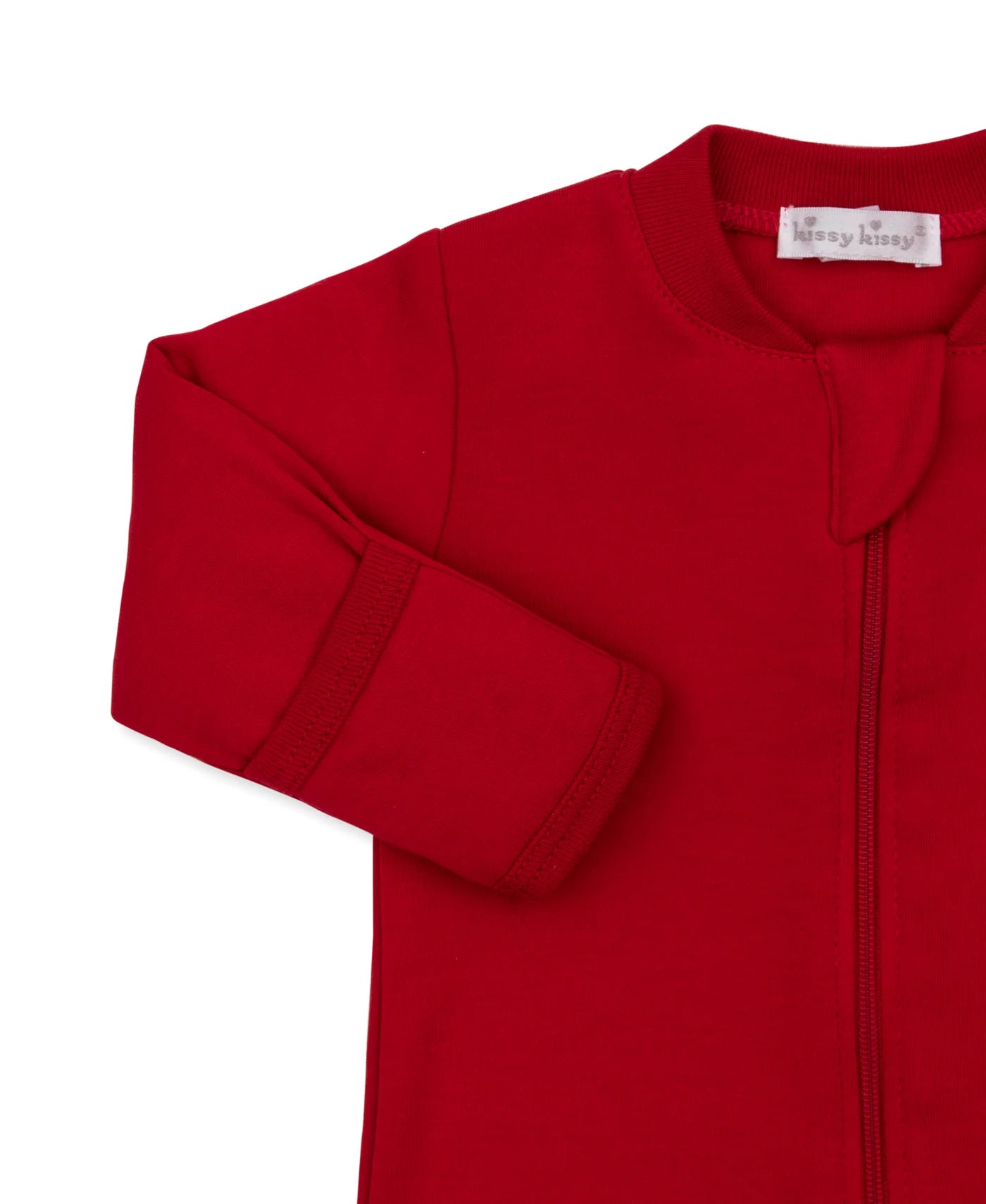 Kissy Baby's First Christmas Zipper Footie
