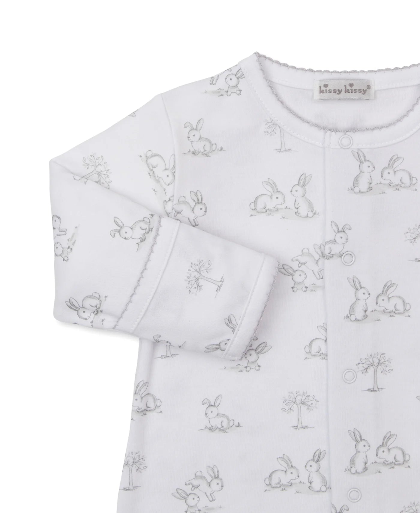 Silver Springtime Bunny Fun Conv Gown