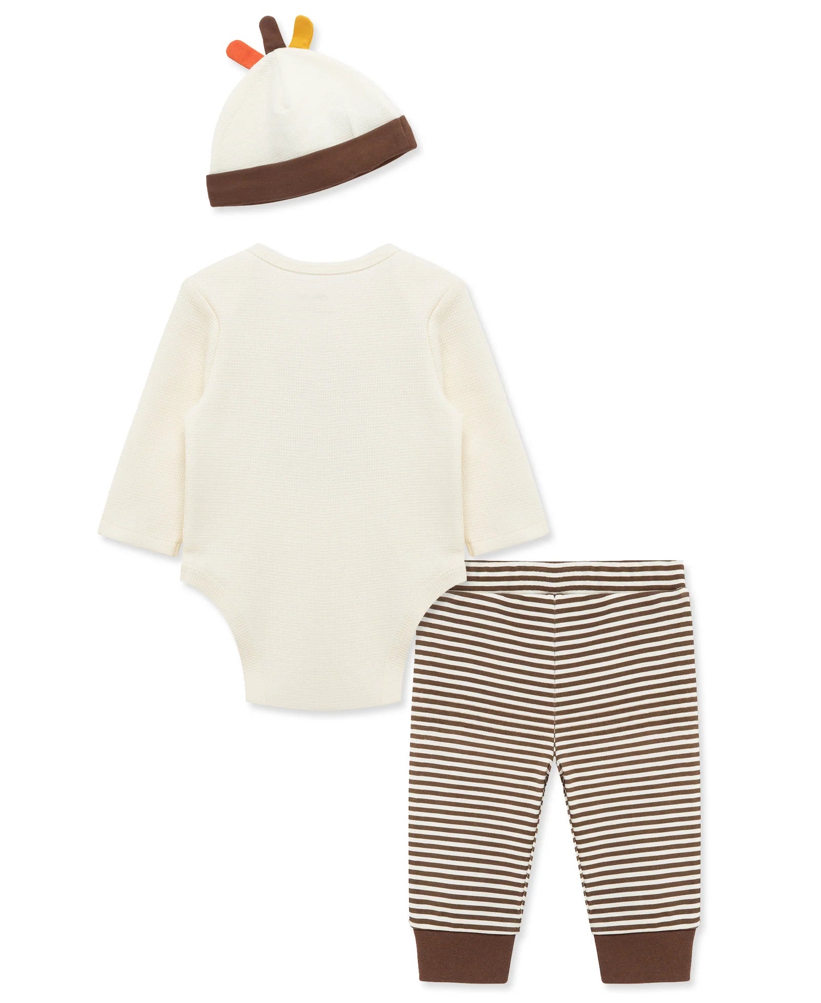 My First Thanksgiving Bodysuit Set w Hat