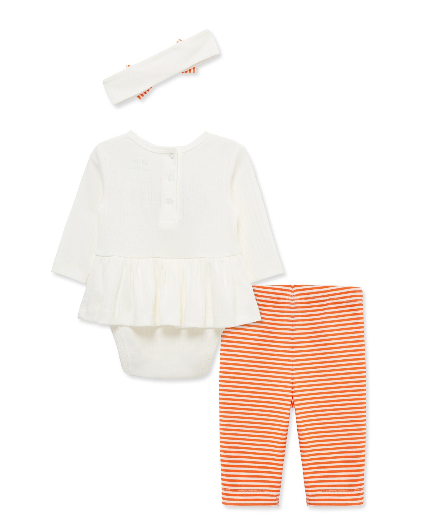 Candy Corn Skirted Bodysuit Set
