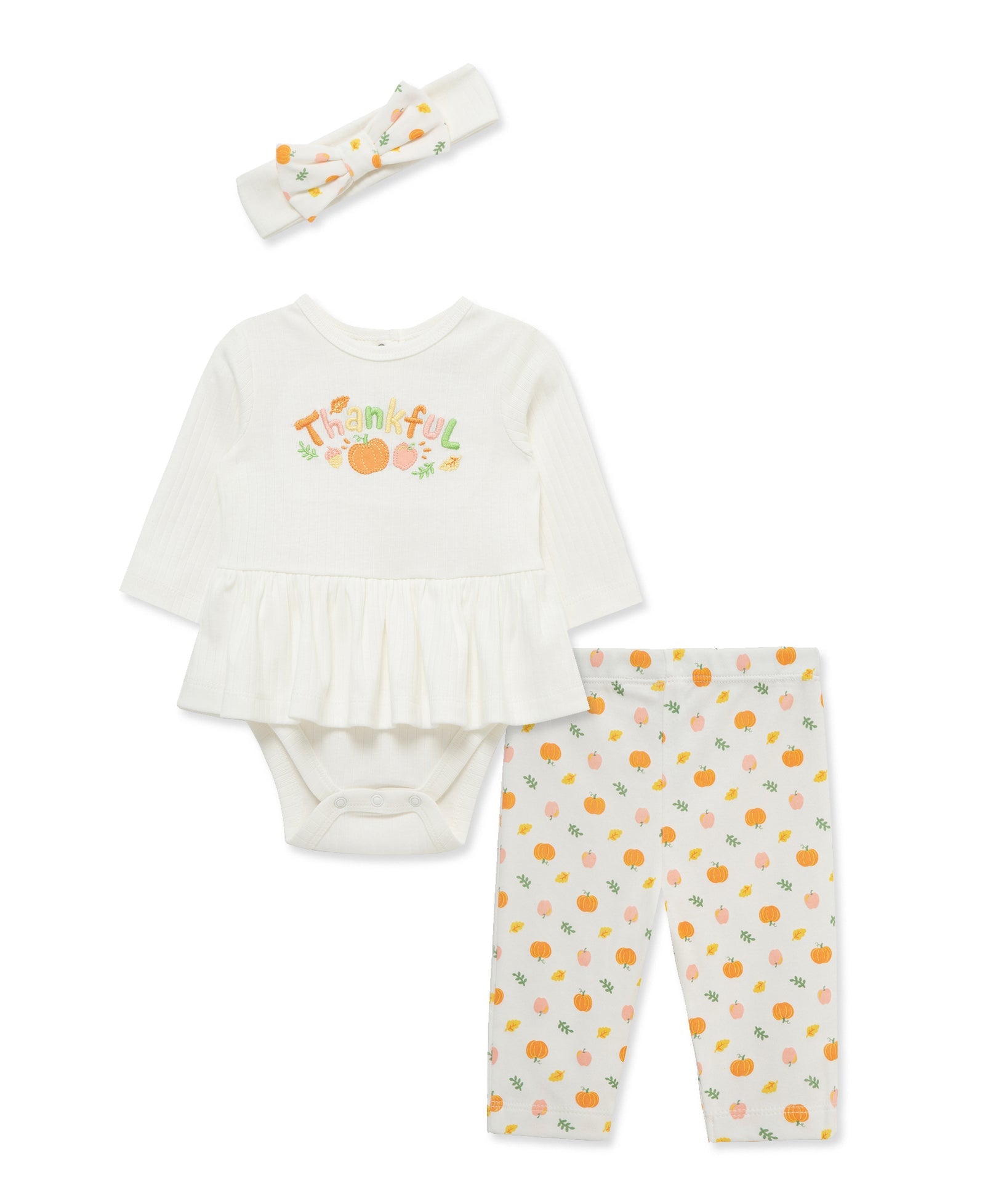 Thankful Skirted Bodysuit Set