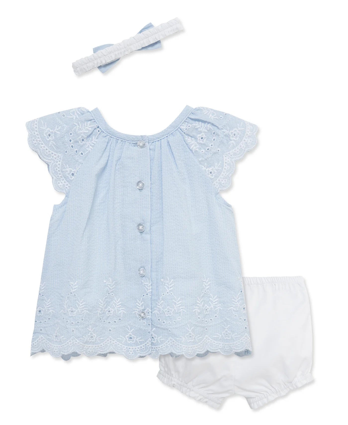 Eyelet Stripe Sunsuit
