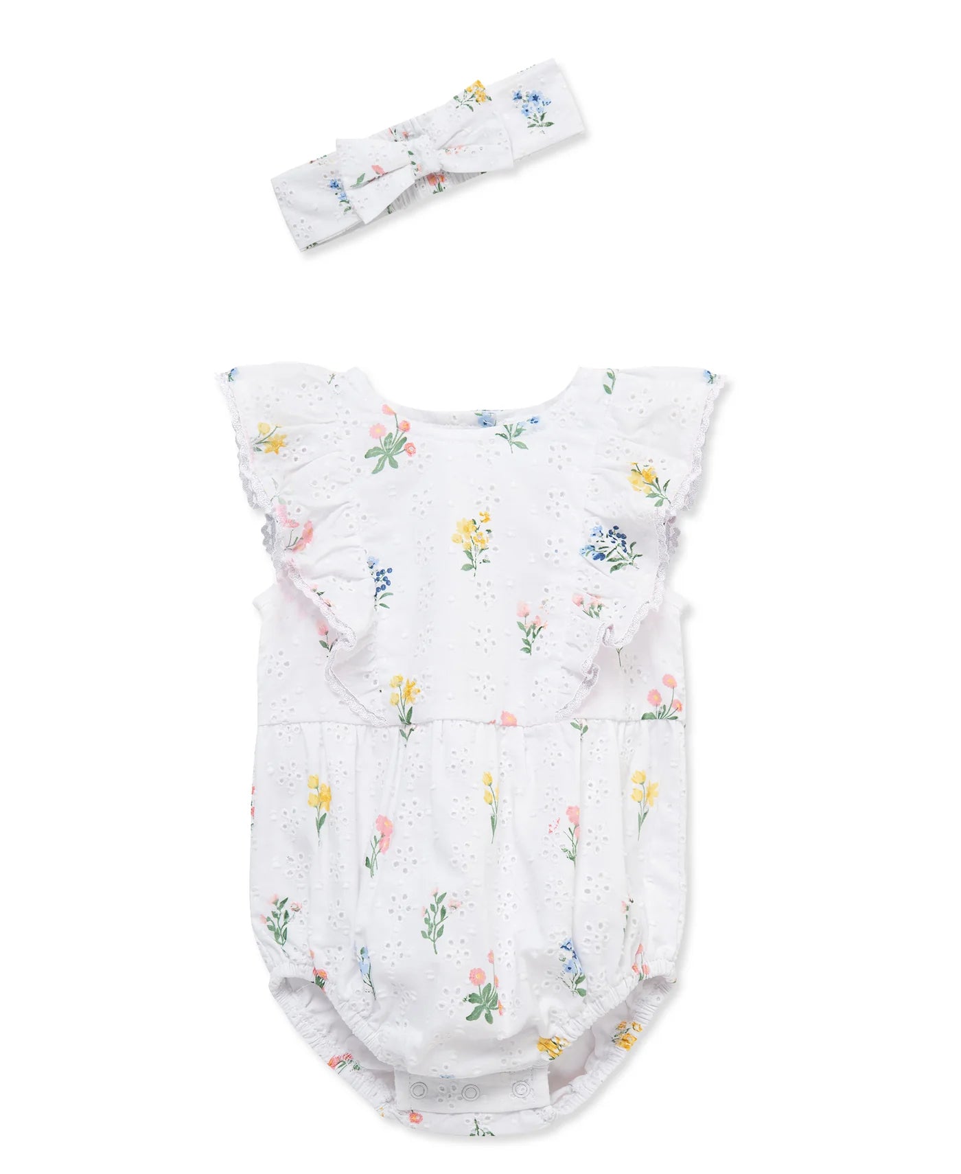 Eyelet Floral Bubble